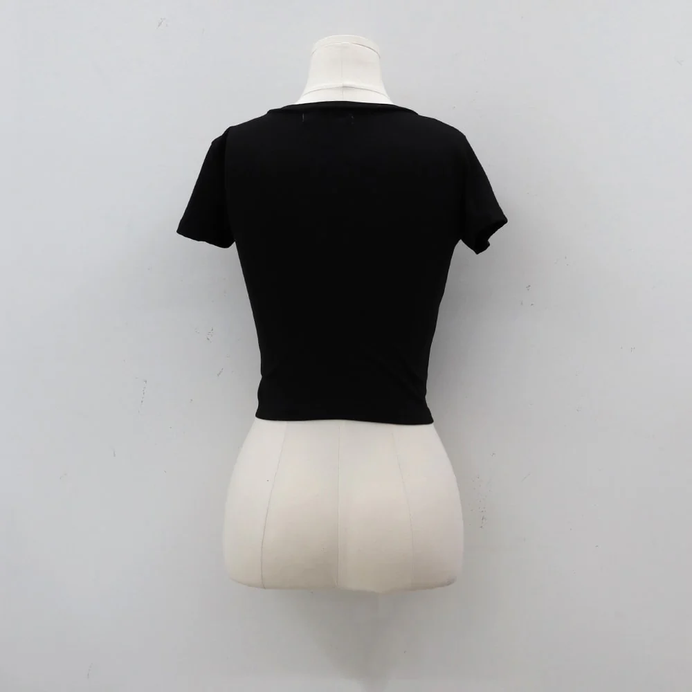 Dalmation Crop T-Shirt CY17 - Image 17