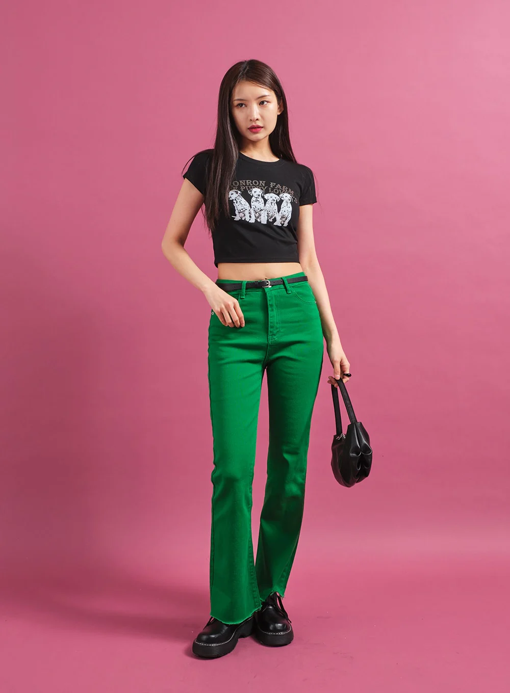 Dalmation Crop T-Shirt CY17 - Image 6