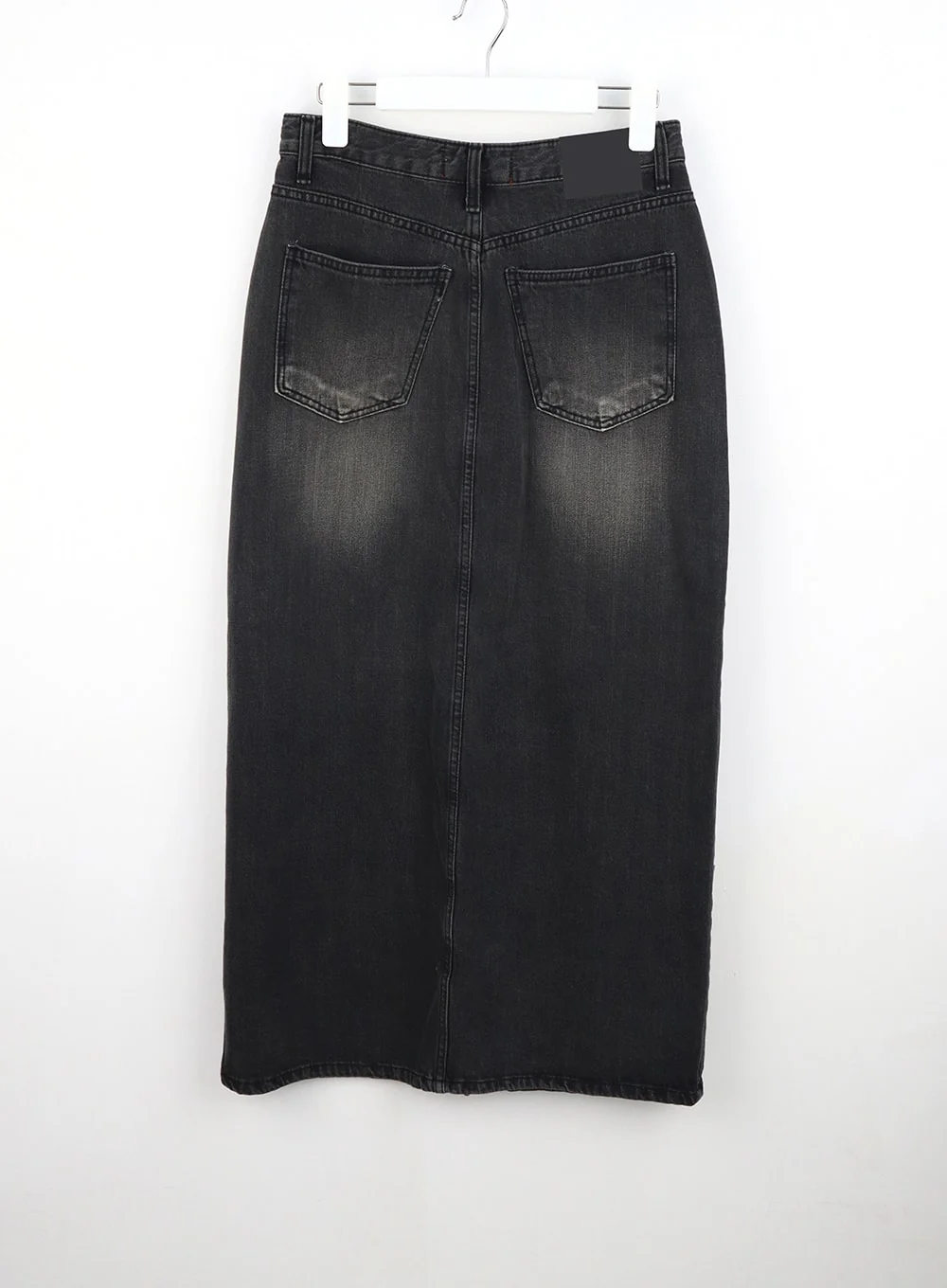 Dark Wash Denim Maxi Skirt CU321 - Image 15