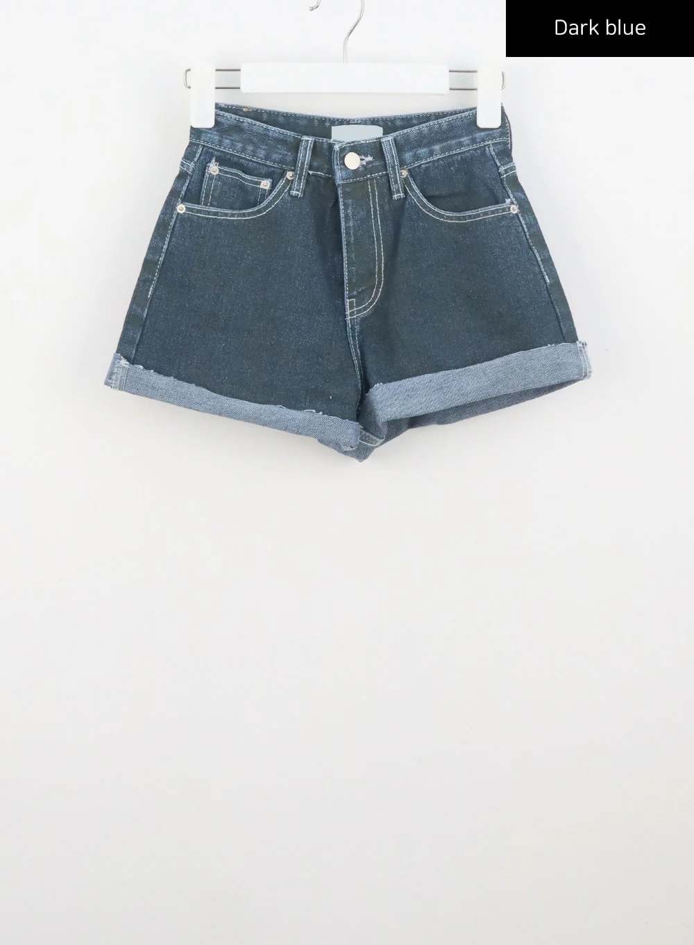 Dark Wash Denim Shorts IL307 - Image 12