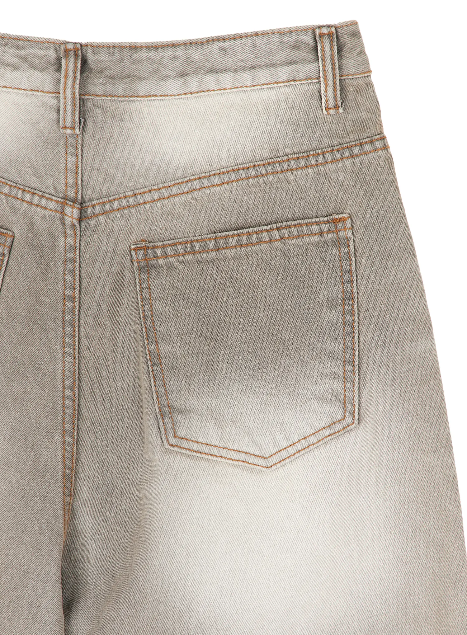 Dess Washed Wide Leg Bermuda Jorts CY512 - Image 12