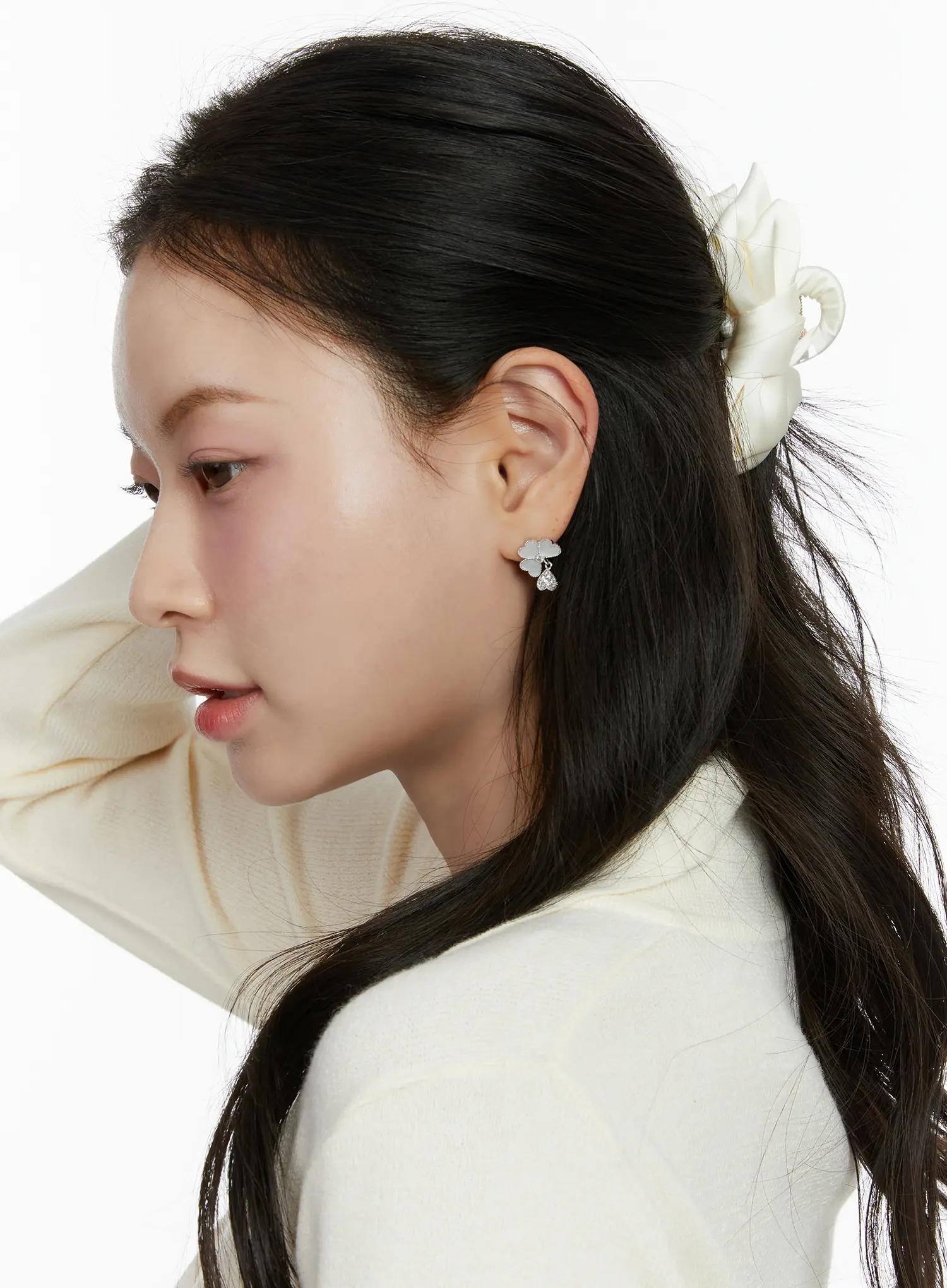 Double Bow Claw Clip F502 - Image 2
