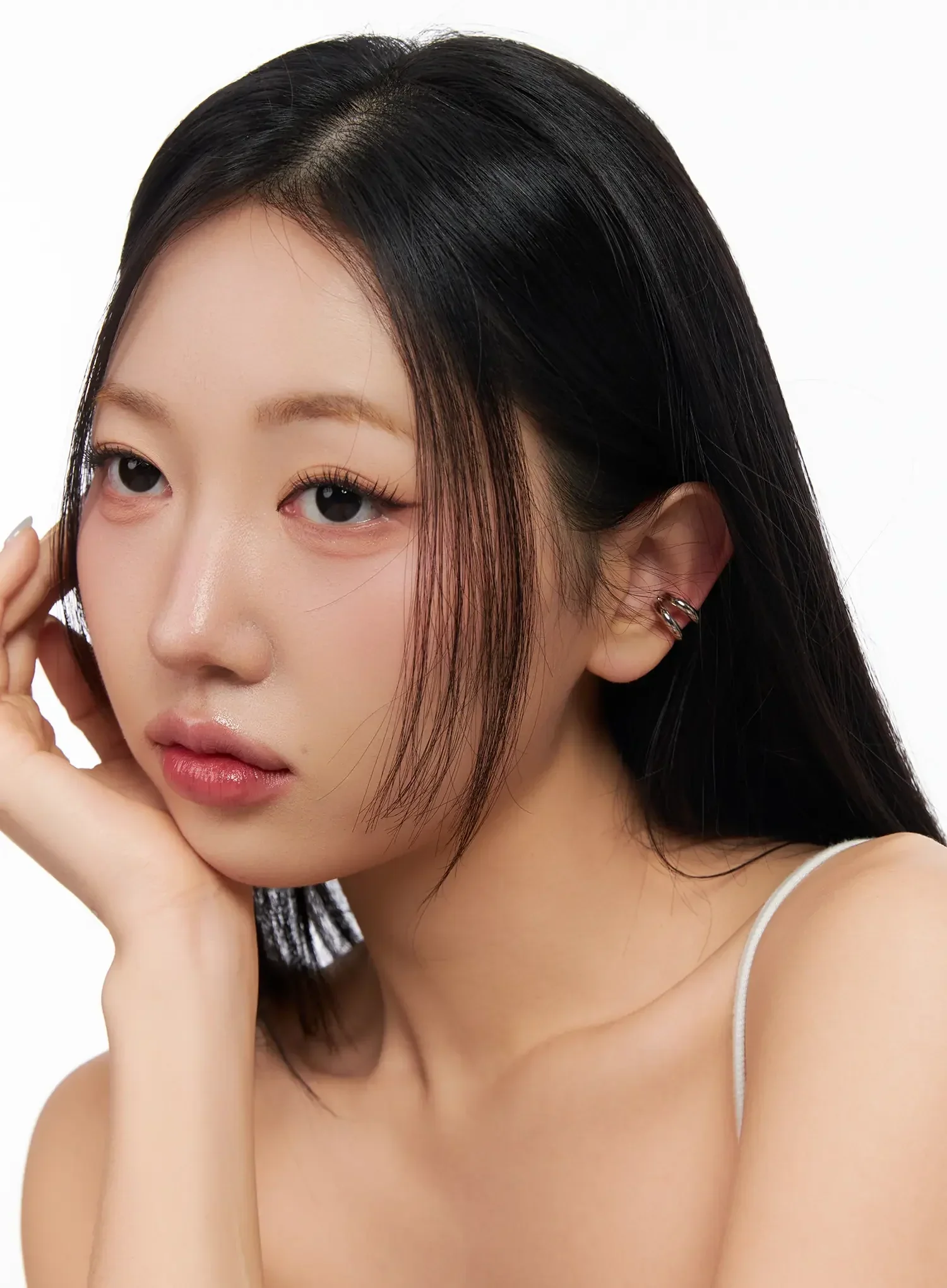 Double Hoop Ear Cuff IM531 - Image 3
