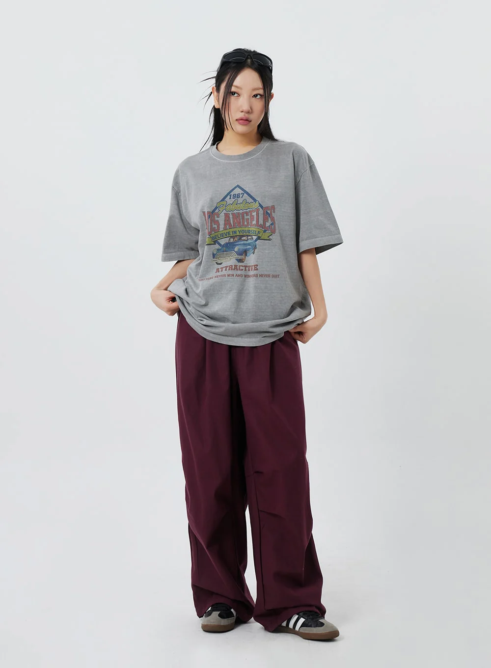 Drawstring Baggy Pants Unisex CF324 - Image 13