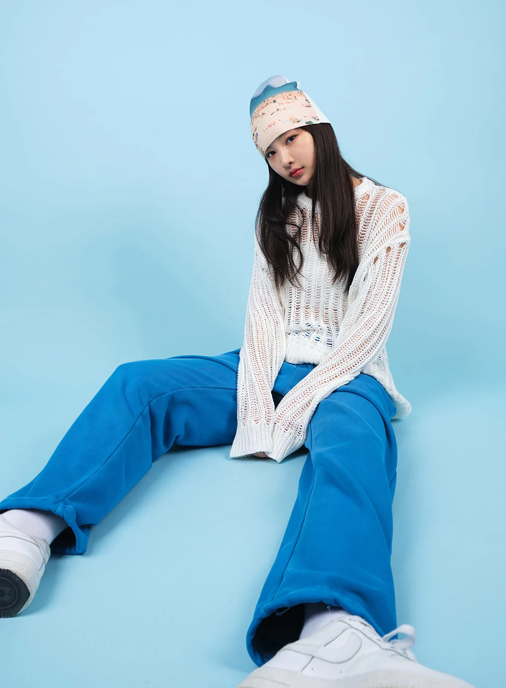 Drawstring Waist Banded Sweat Pants CAO13 - Image 10
