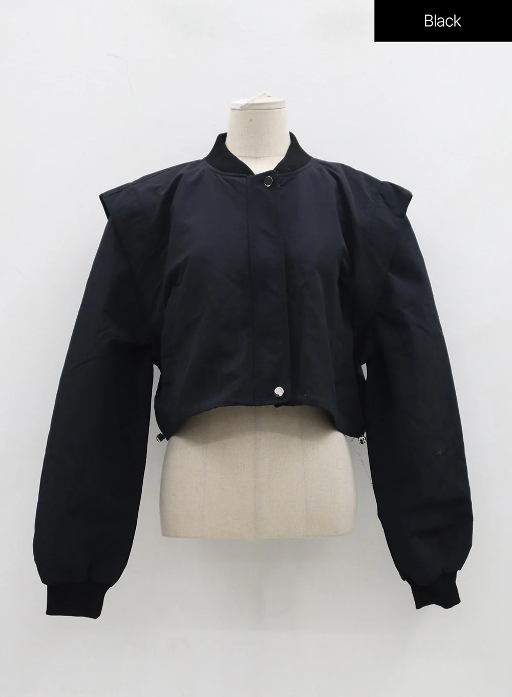 Drawstring Waist Cropped Jacket BD23 - Image 19