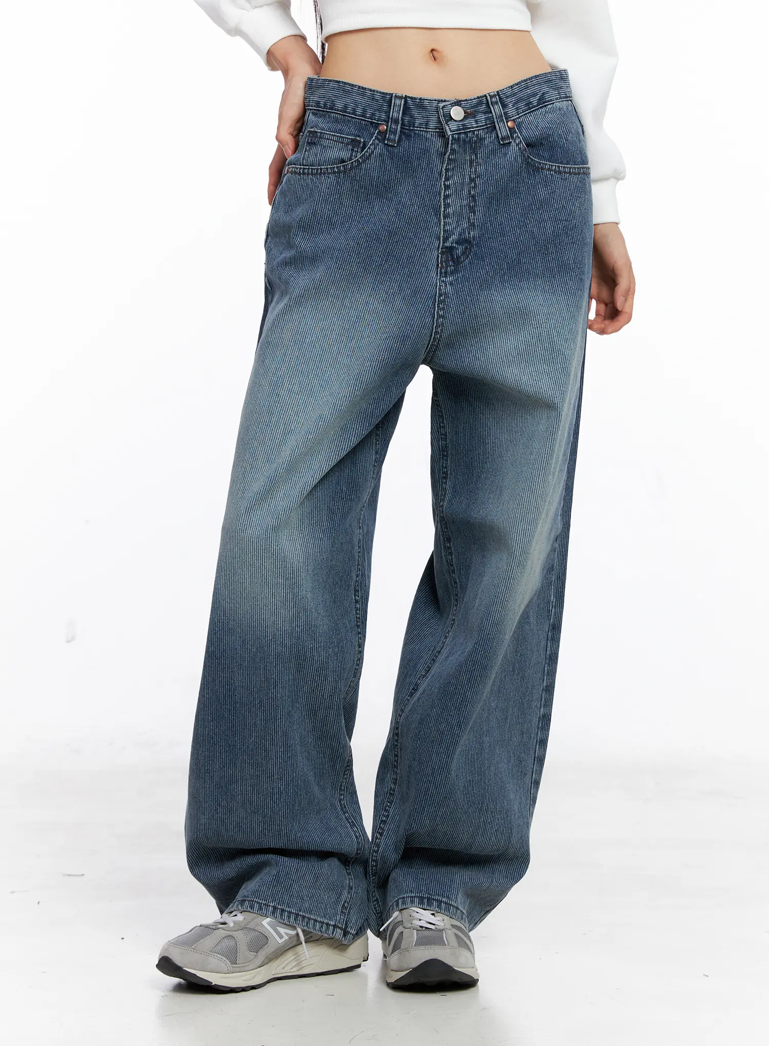 Edith Baggy Jeans CS509 - Image 9