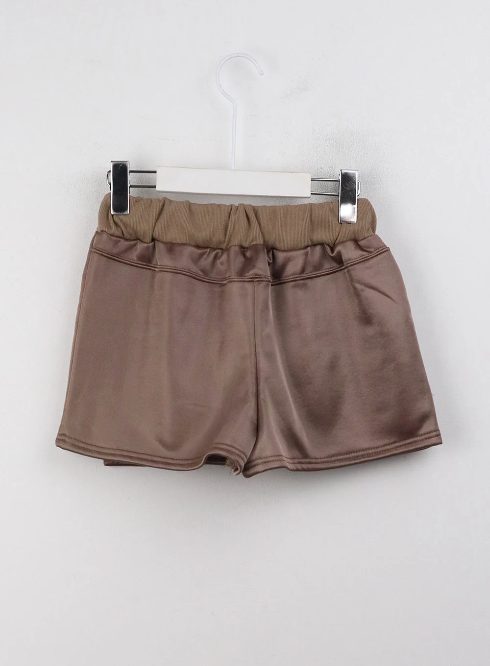Elastic Waist Satin Mini Skirt CJ409 - Image 9