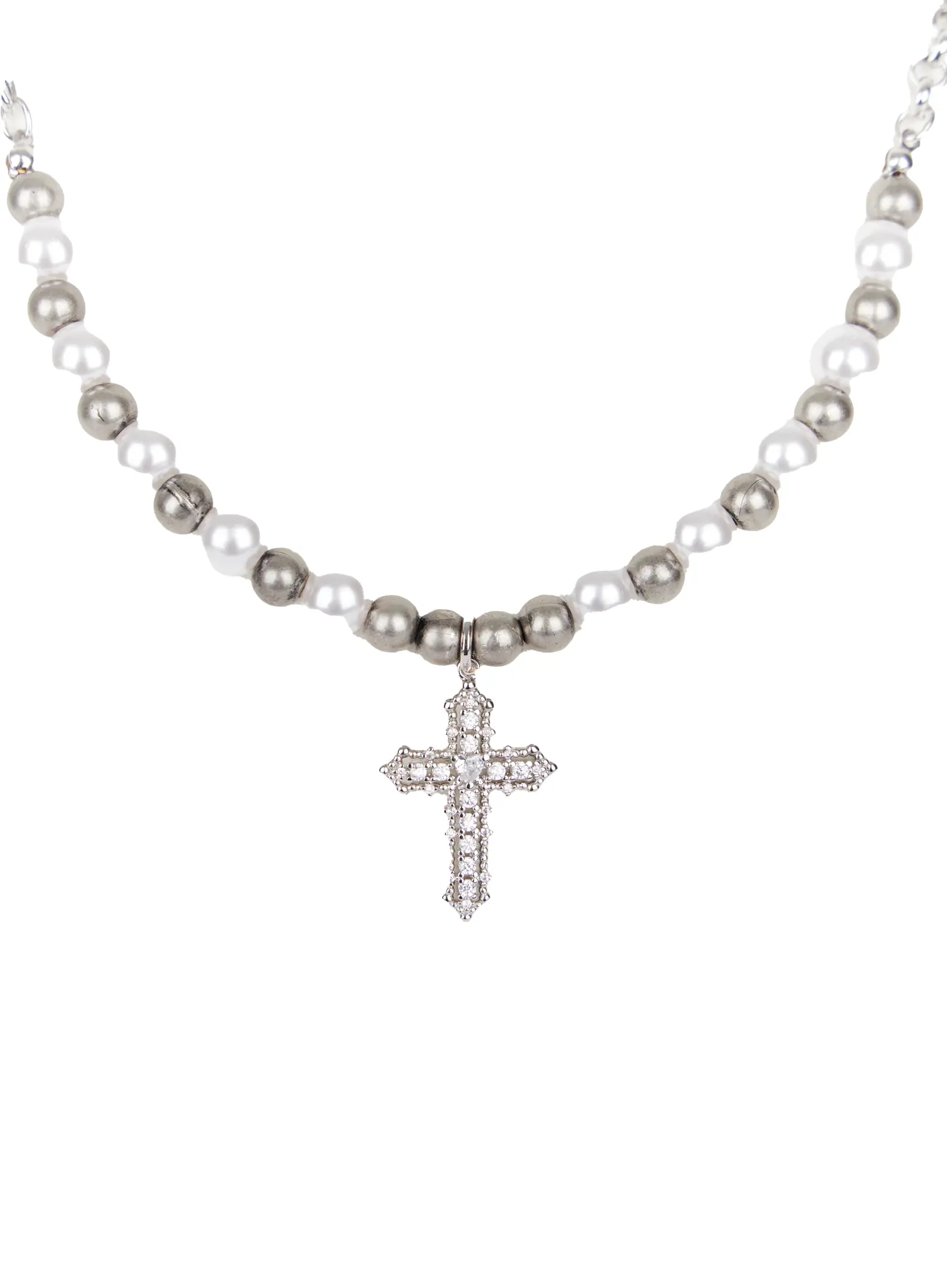 Elegant Beaded Pendant Necklace CO514 - Image 4