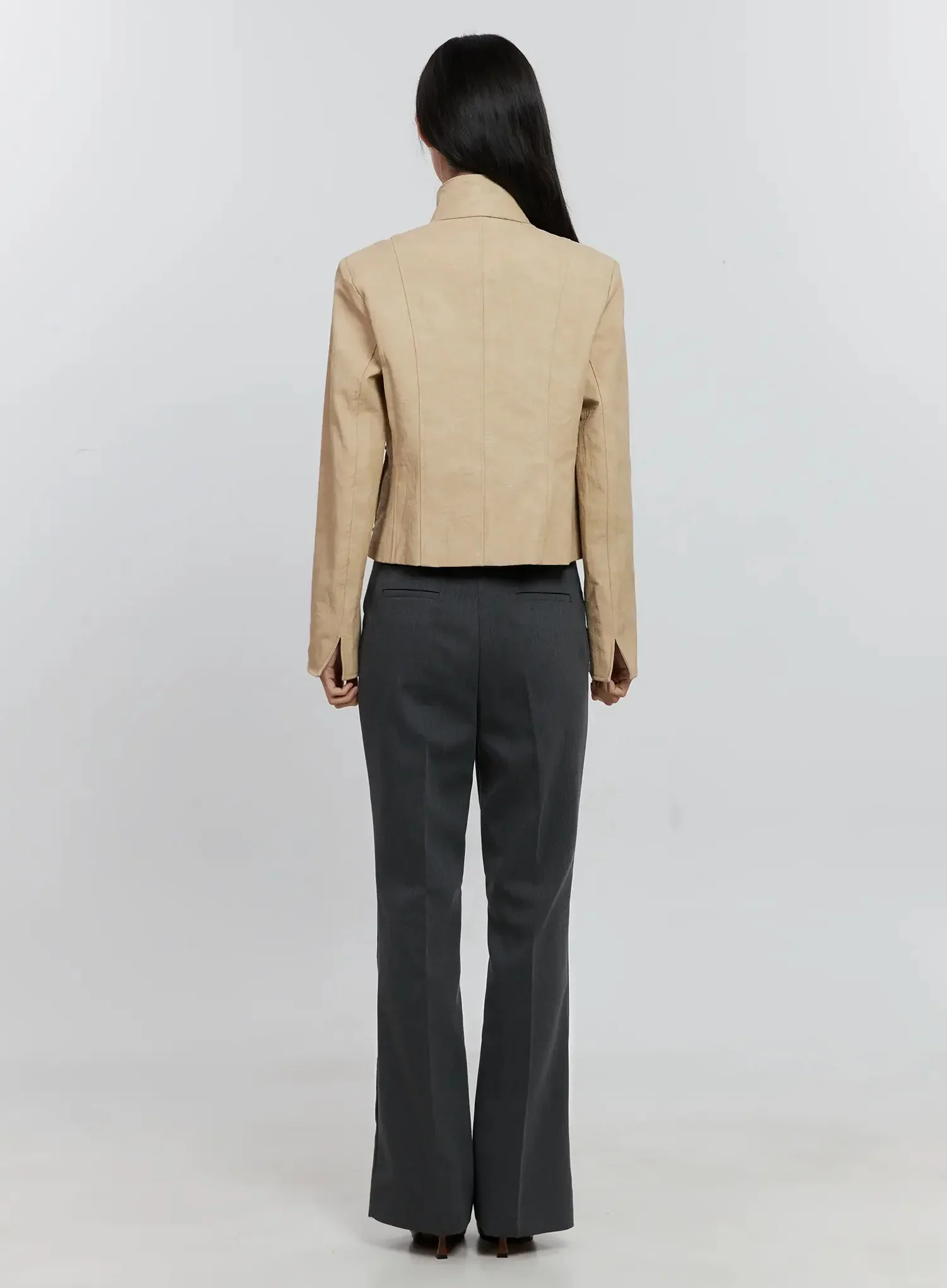 Elegant Flared Trousers IS516 - Image 12