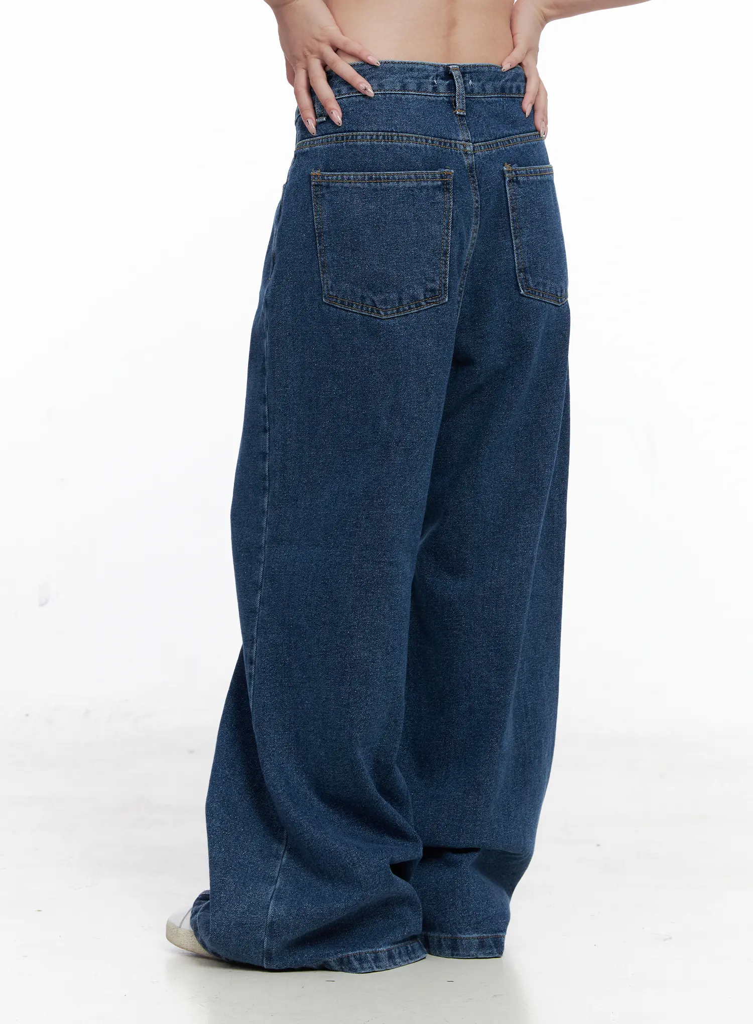 Eliza Seam Detail Relaxed Bootcut Jeans CO521 - Image 7