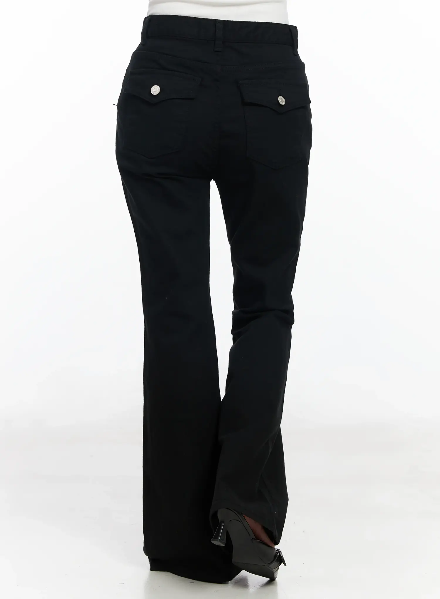 Ellis High-Waist Bootcut Jeans IJ529 - Image 5