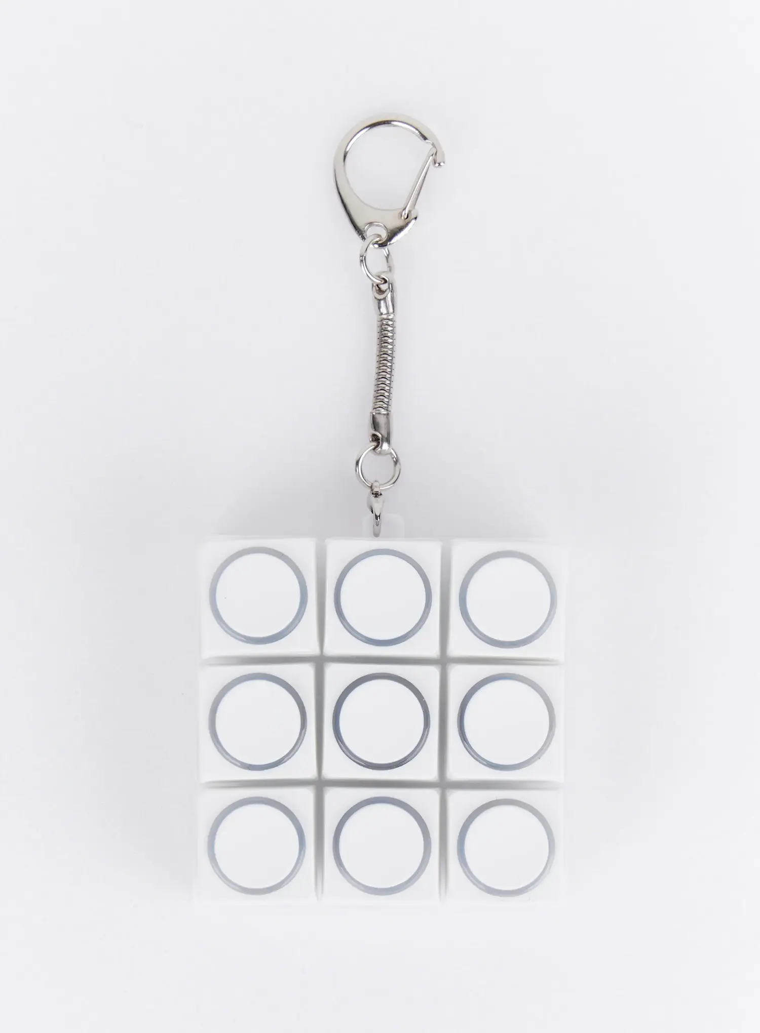 Embossed Circle 9-Keycap Keychain IA524 - Image 7