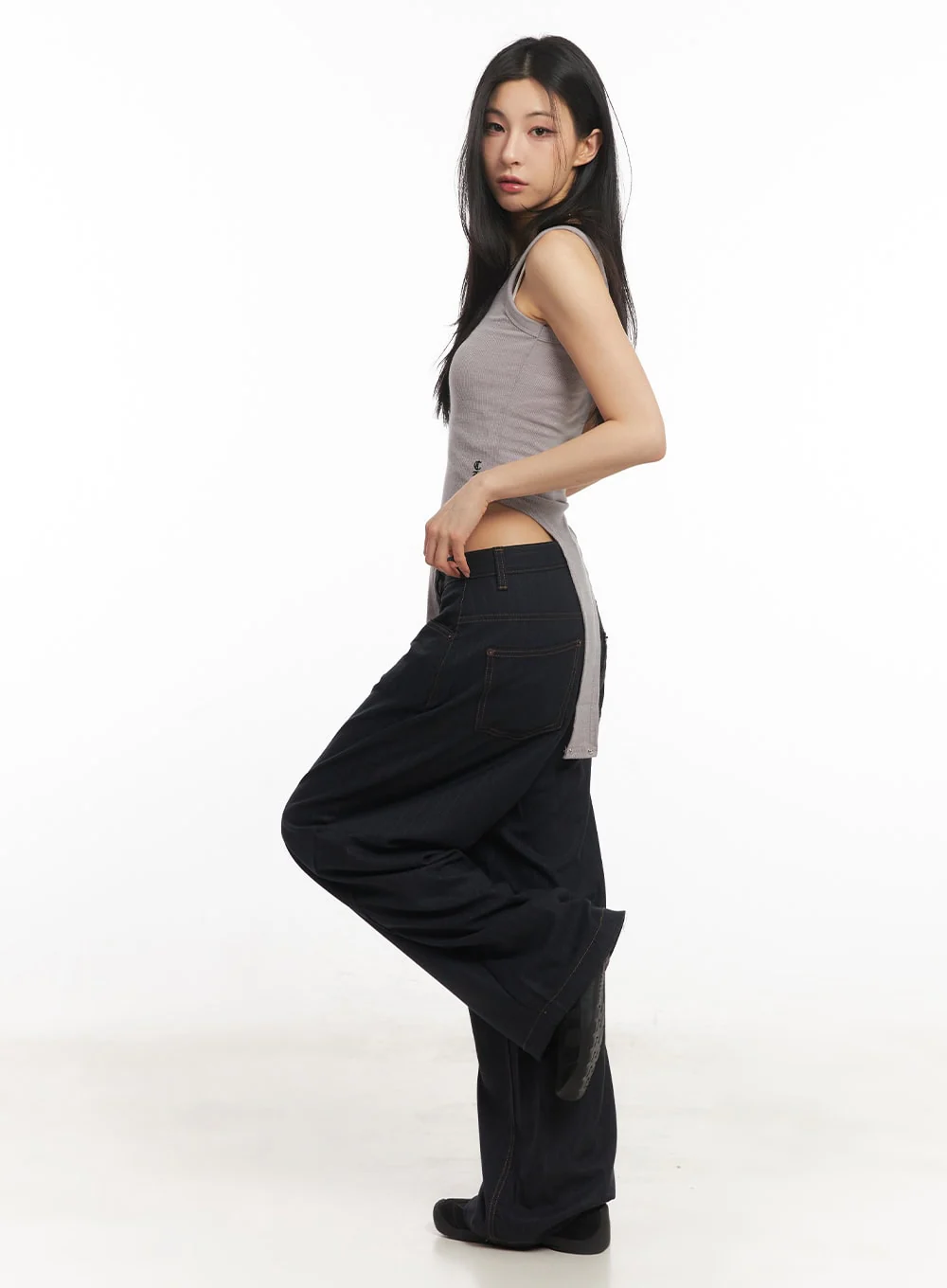 Embroidered Bodysuit Tank Top CA504 - Image 6