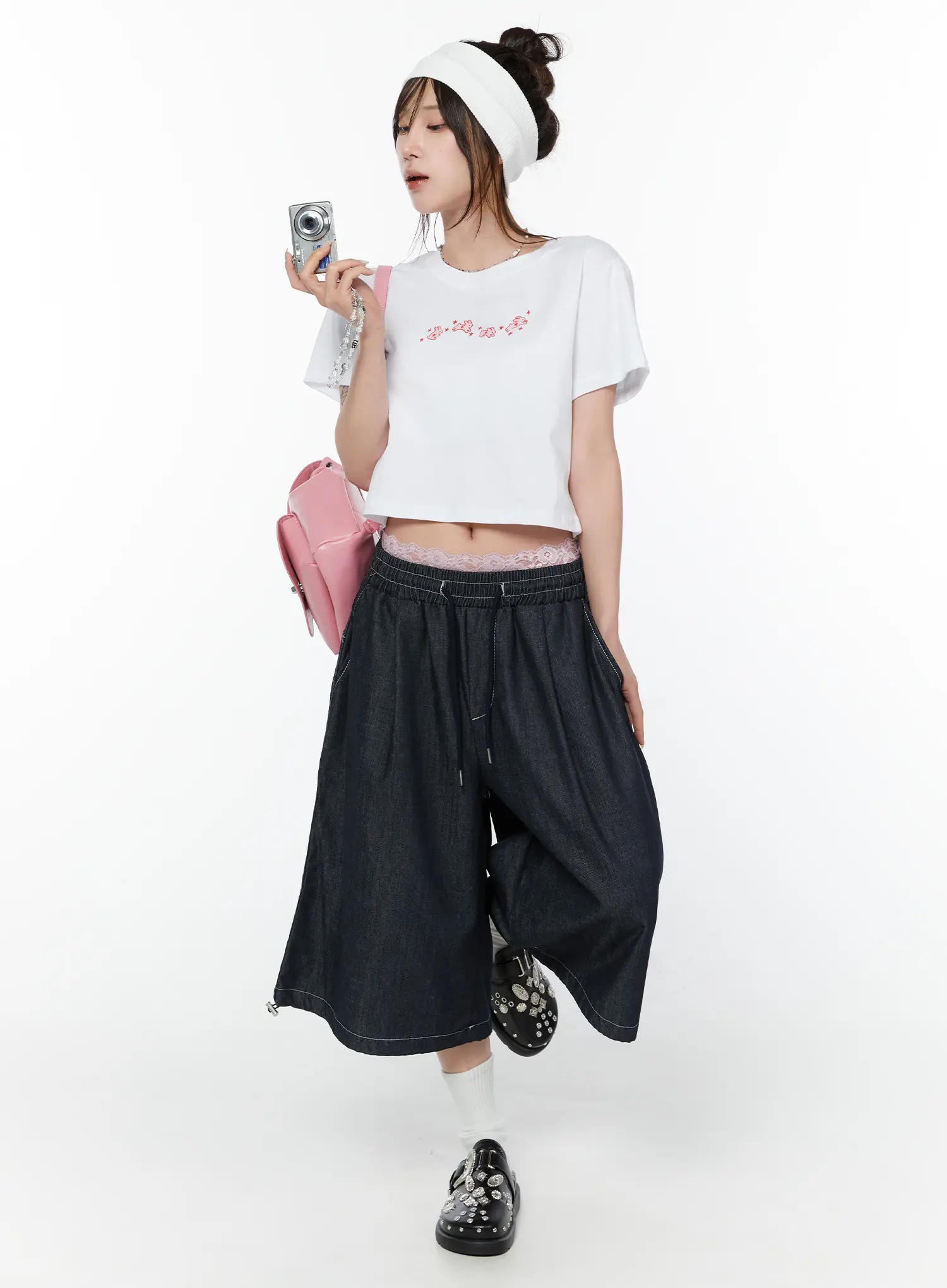 Embroidered Jorts CY515