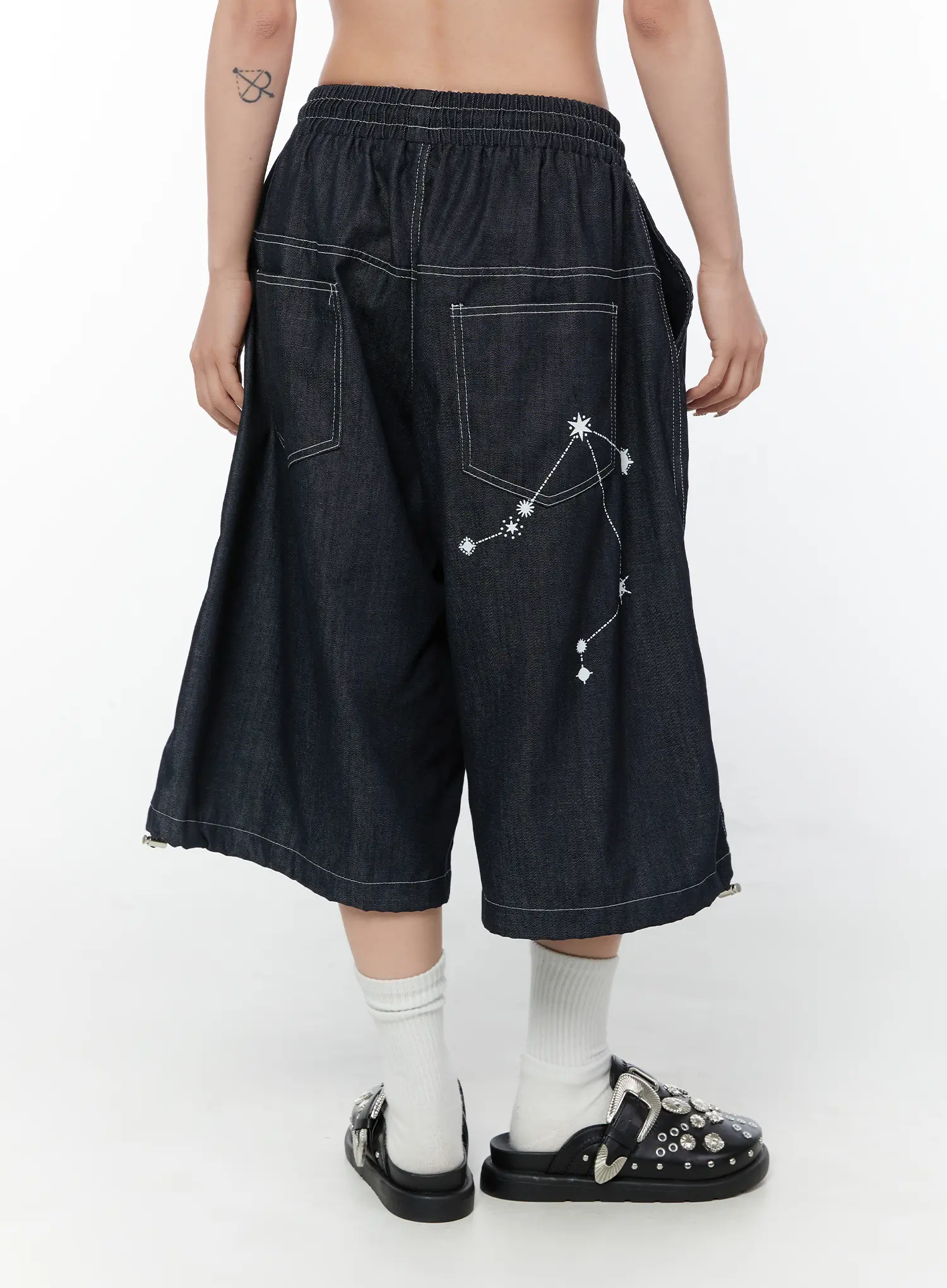 Embroidered Jorts CY515 - Image 6