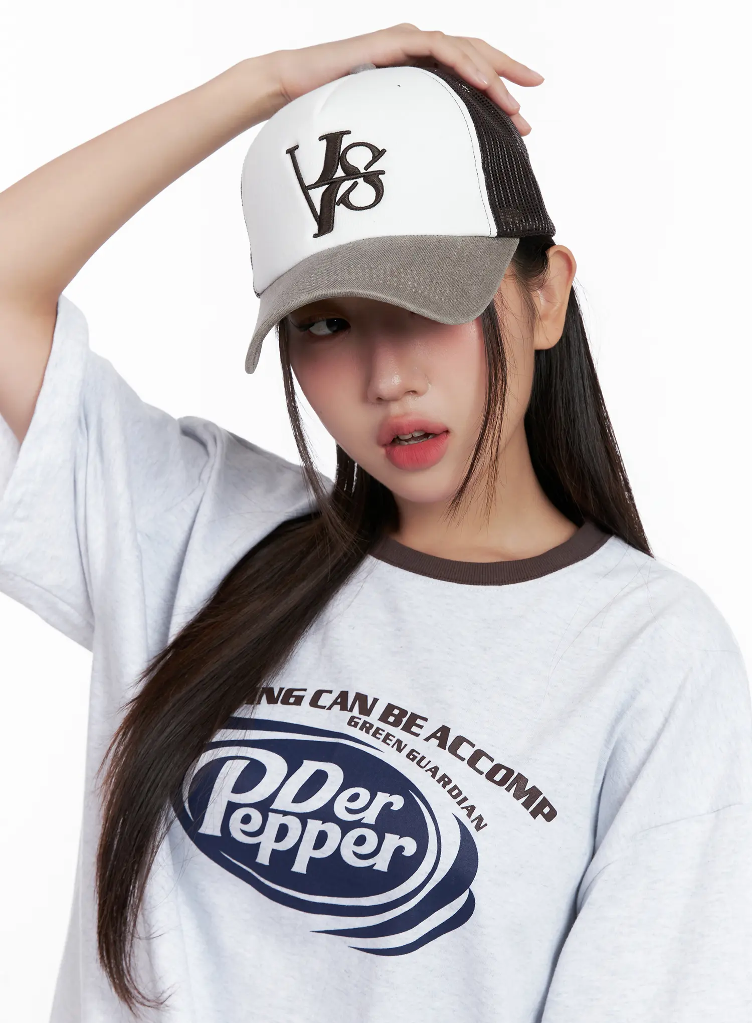 Embroidered Mesh Trucker Cap CL522 - Image 5