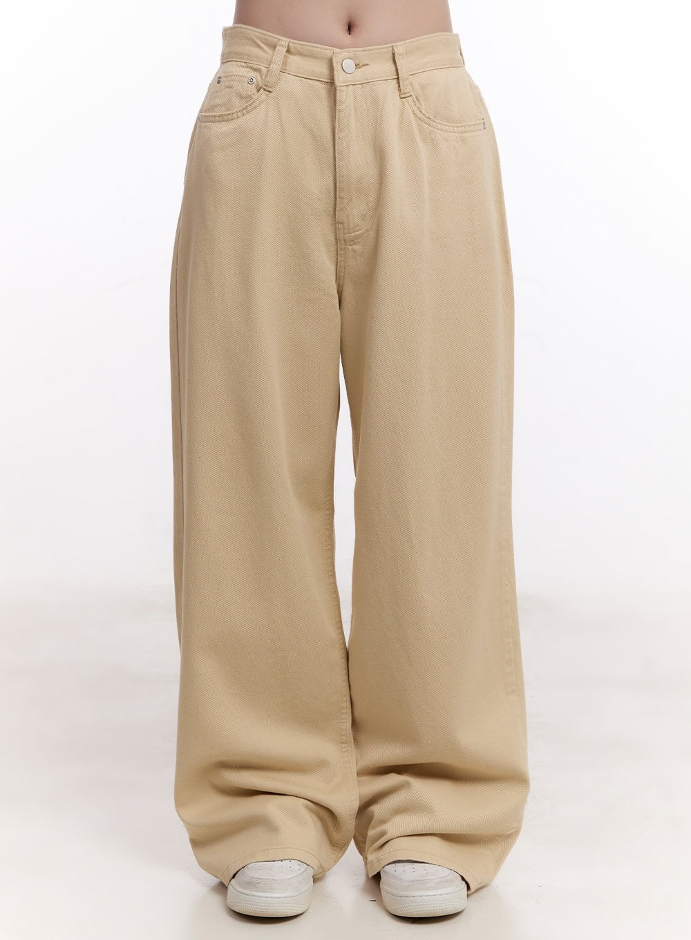Essential Cotton Relaxed-Fit Pants CM527 - Image 2