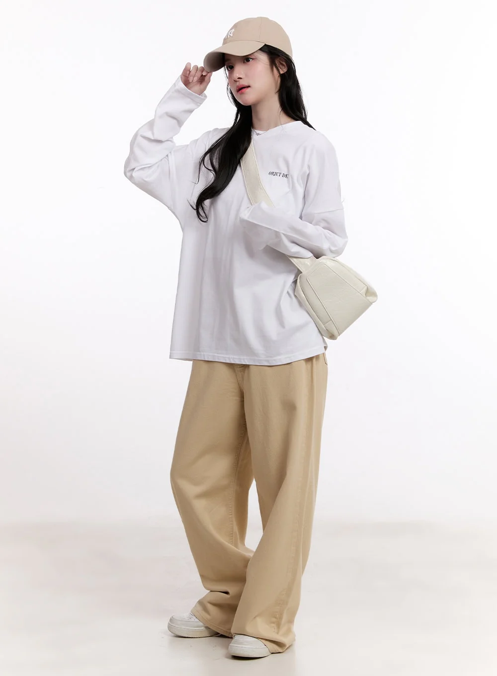 Essential Cotton Relaxed-Fit Pants CM527 - Image 8