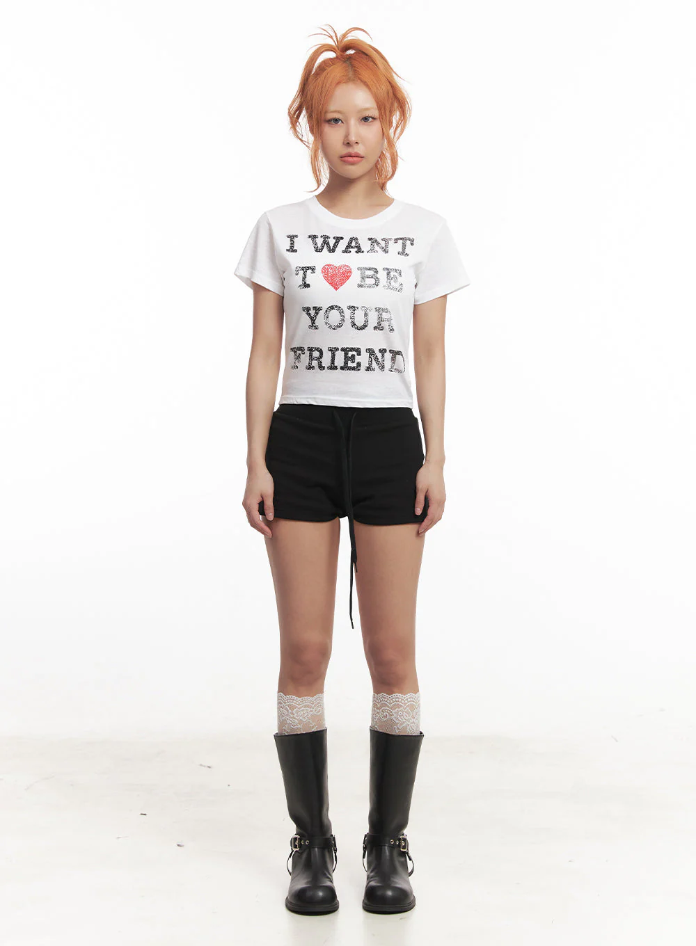 Essential Cotton Sweat Shorts IA517 - Image 4