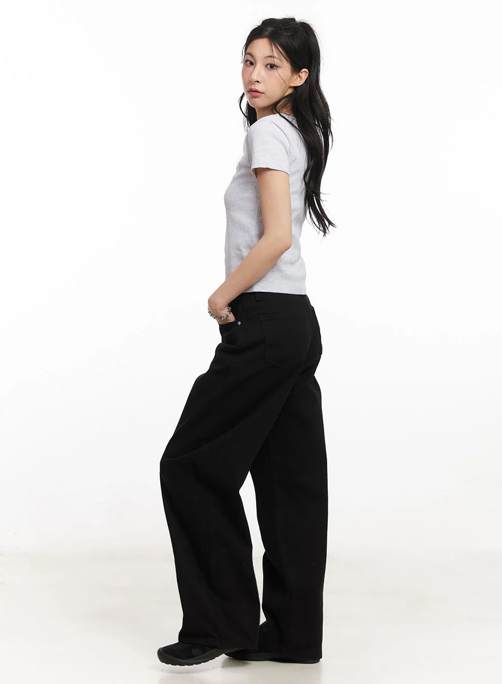 Essential Henley Button Top CA516 - Image 6