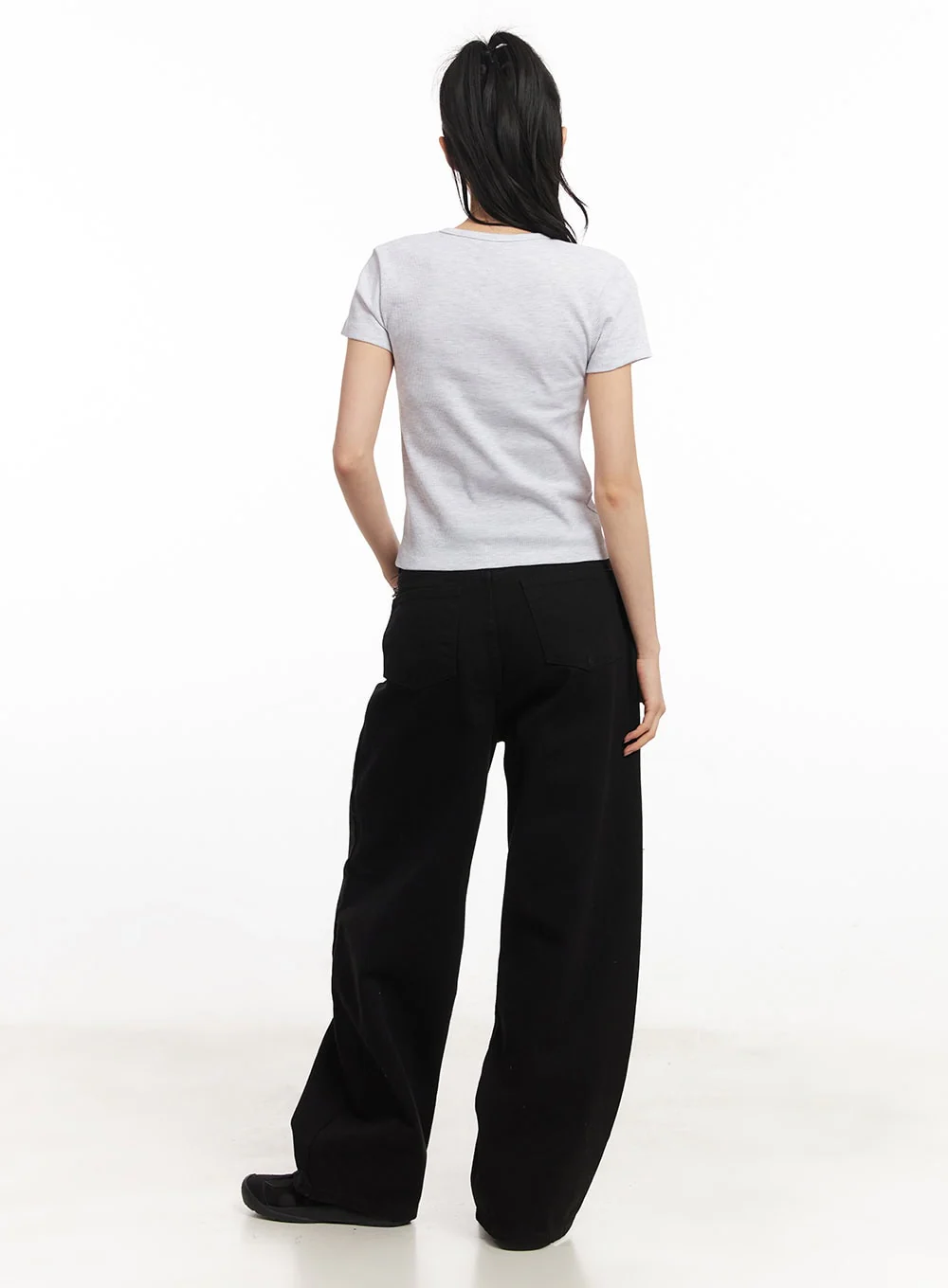 Essential Henley Button Top CA516 - Image 8