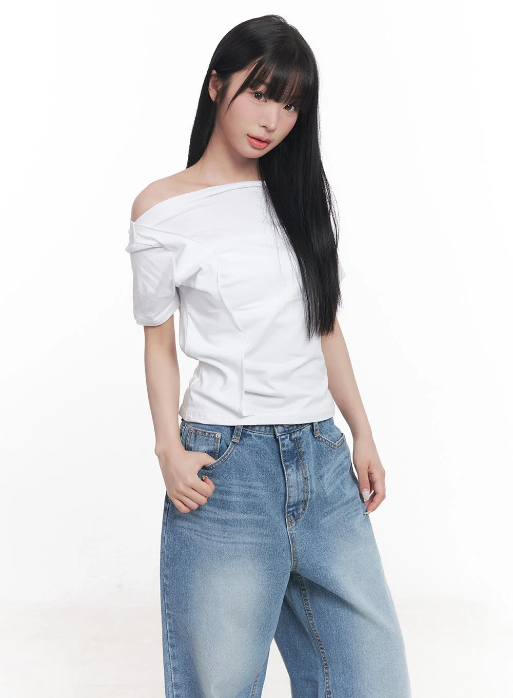 Essential Off-Shoulder Top CY527 - Image 2