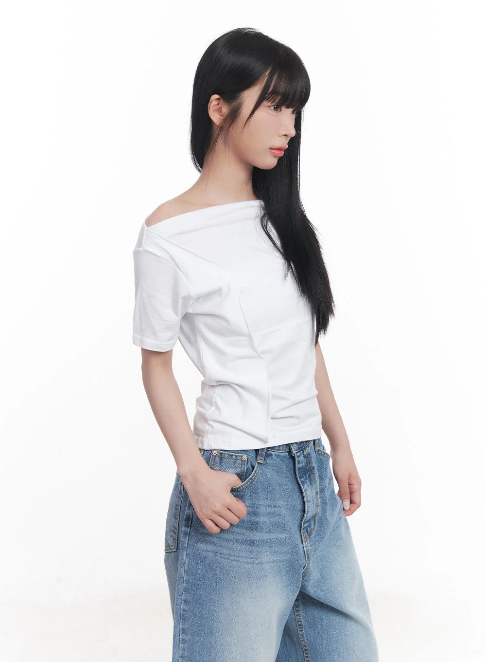 Essential Off-Shoulder Top CY527 - Image 5