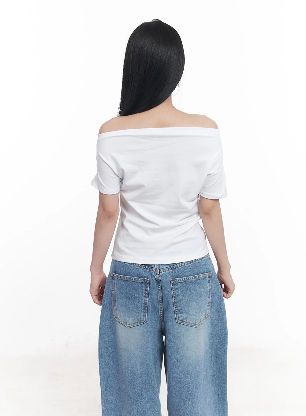 Essential Off-Shoulder Top CY527 - Image 7