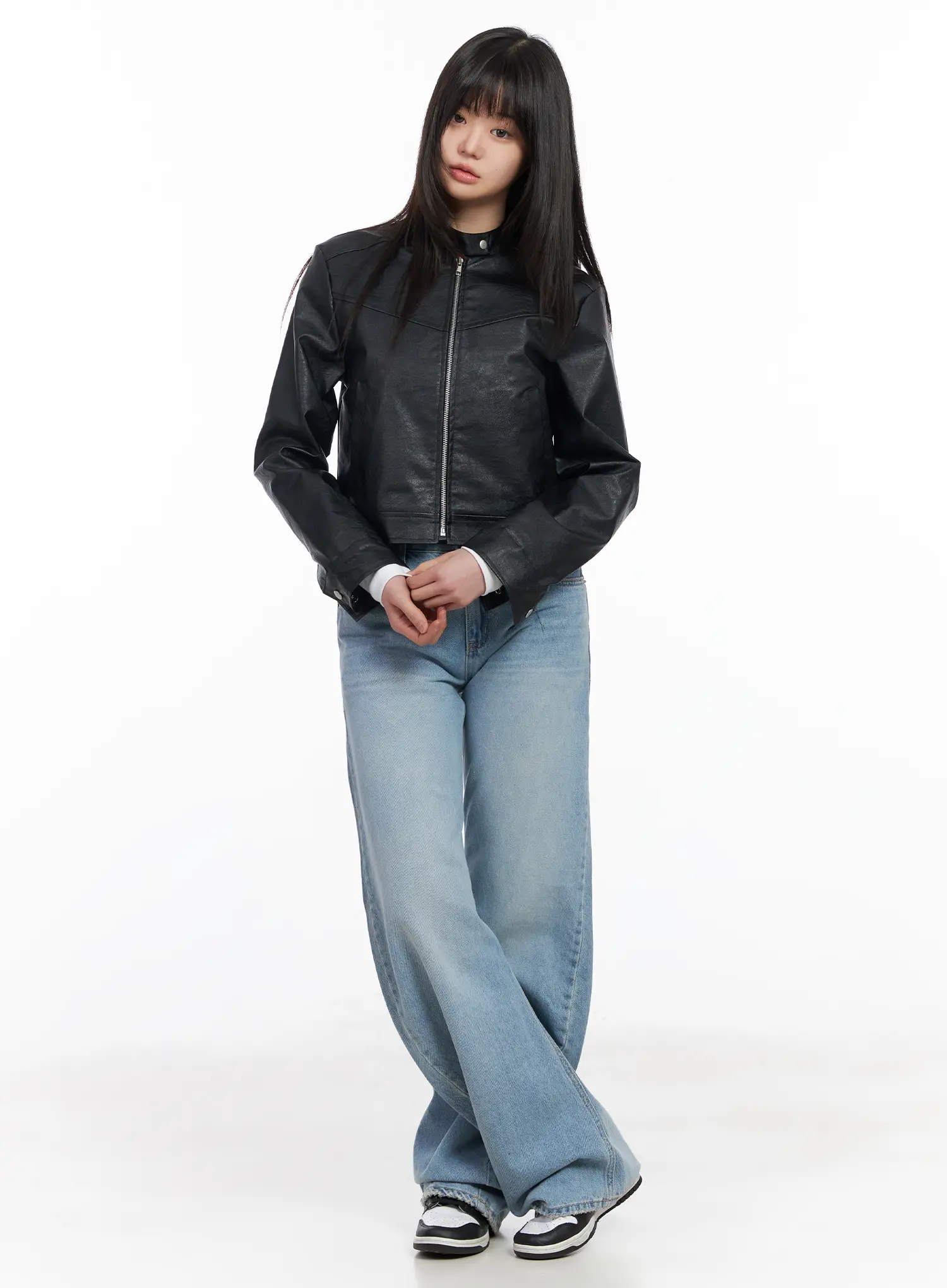 Eunj Wide-Leg Baggy Jeans CM512 - Image 5