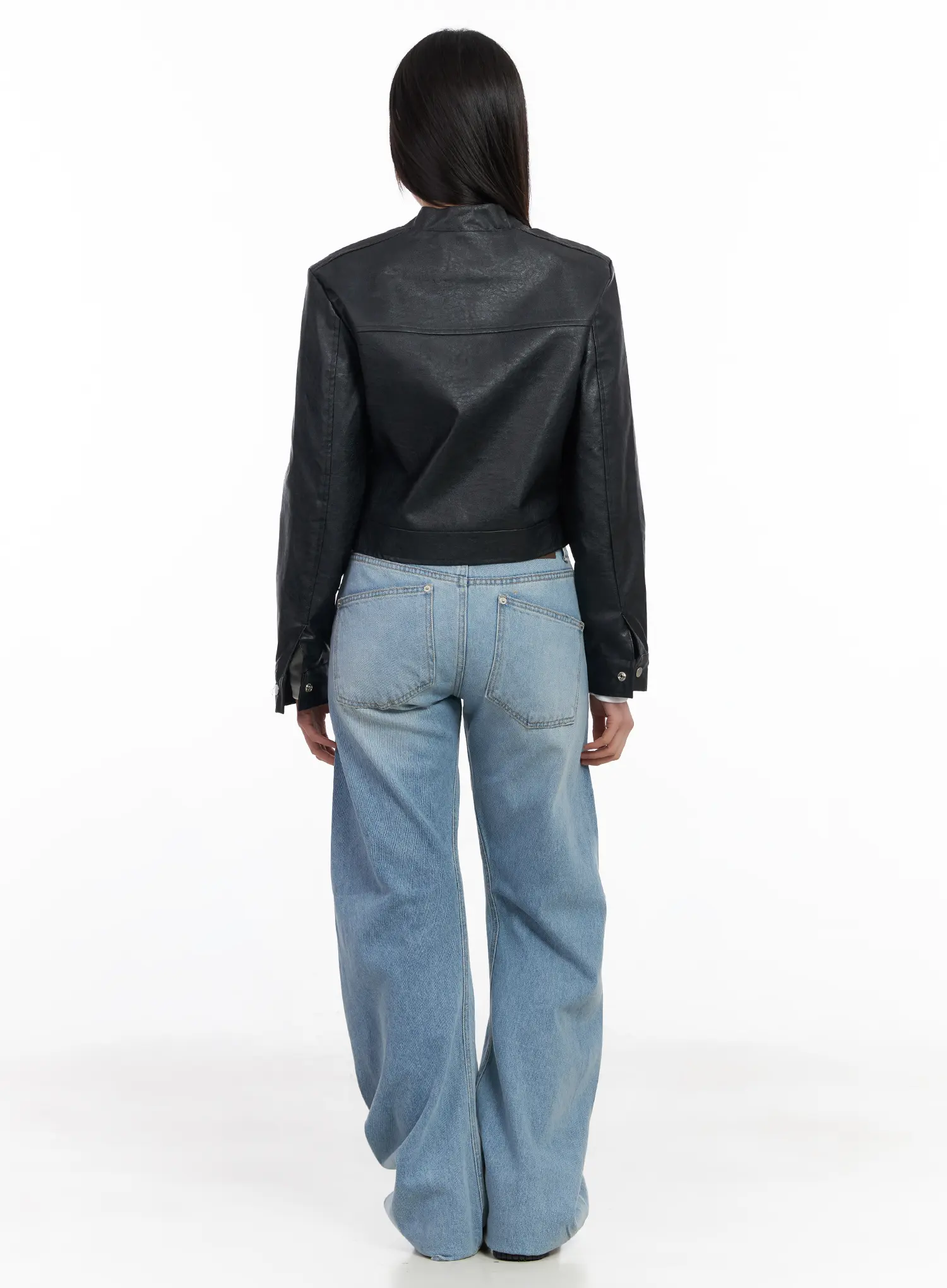 Eunj Wide-Leg Baggy Jeans CM512 - Image 7