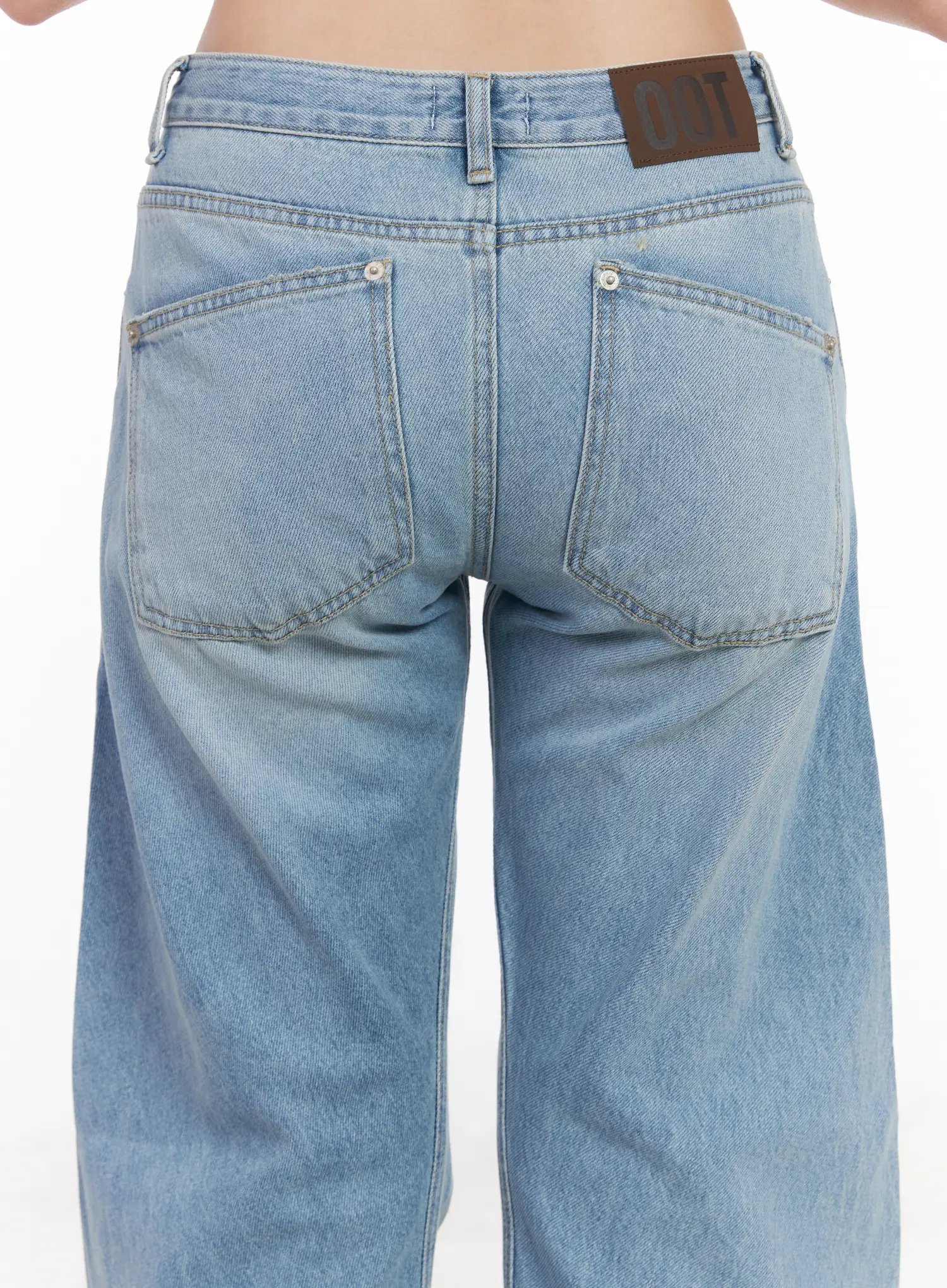 Eunj Wide-Leg Baggy Jeans CM512 - Image 8