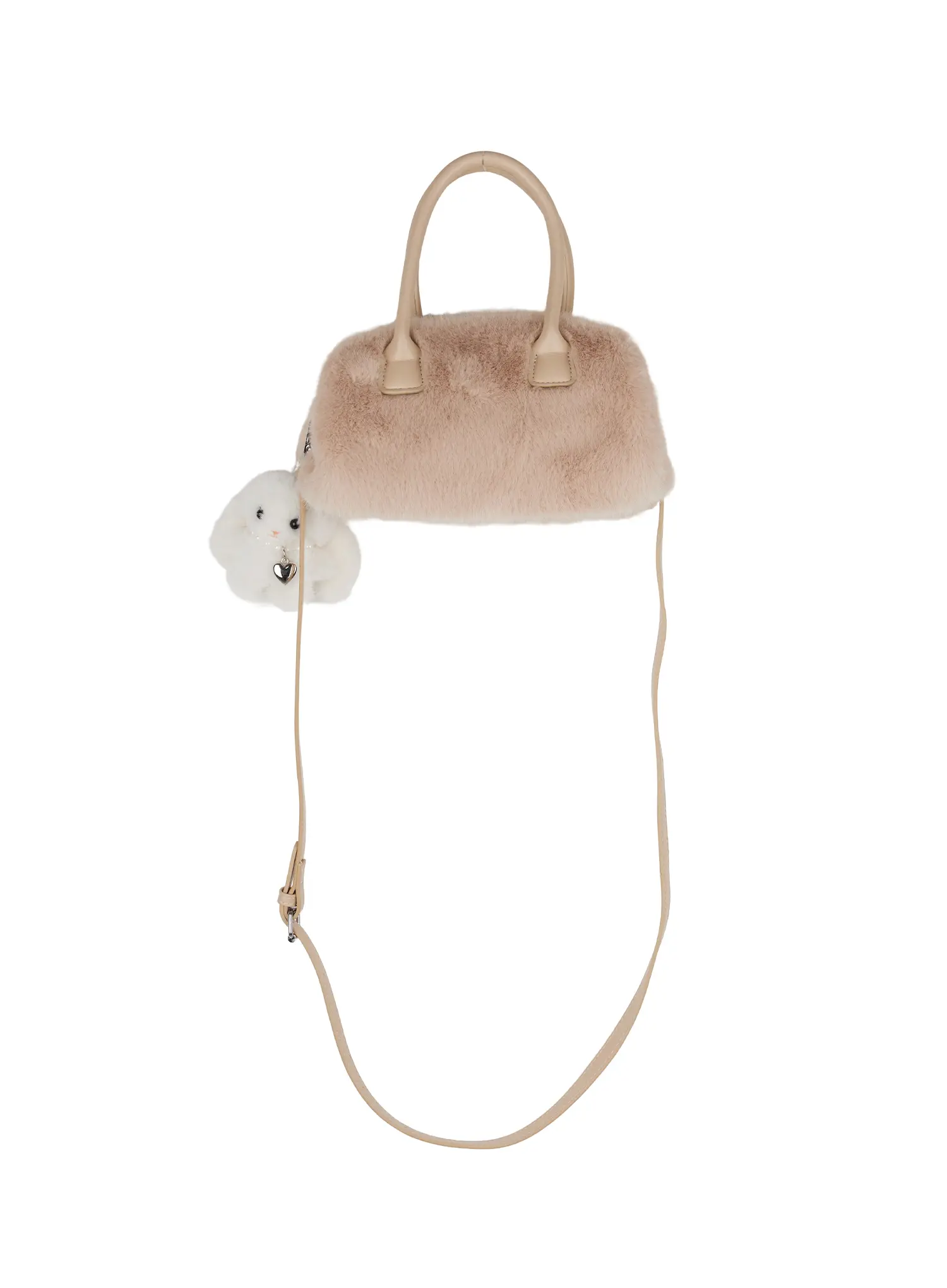 Faux Fur Keyring Bag Set CJ520 - Image 10