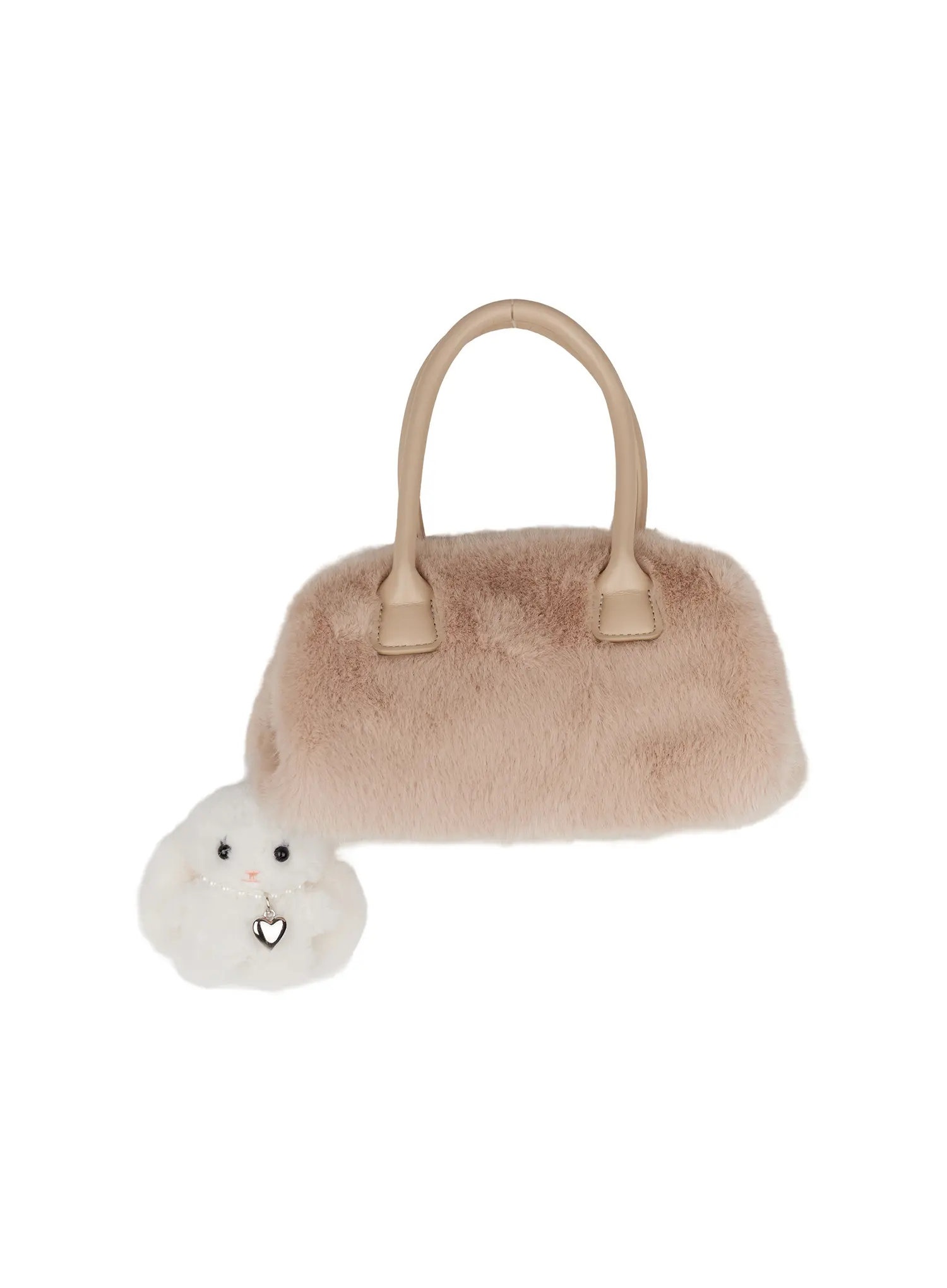 Faux Fur Keyring Bag Set CJ520 - Image 11