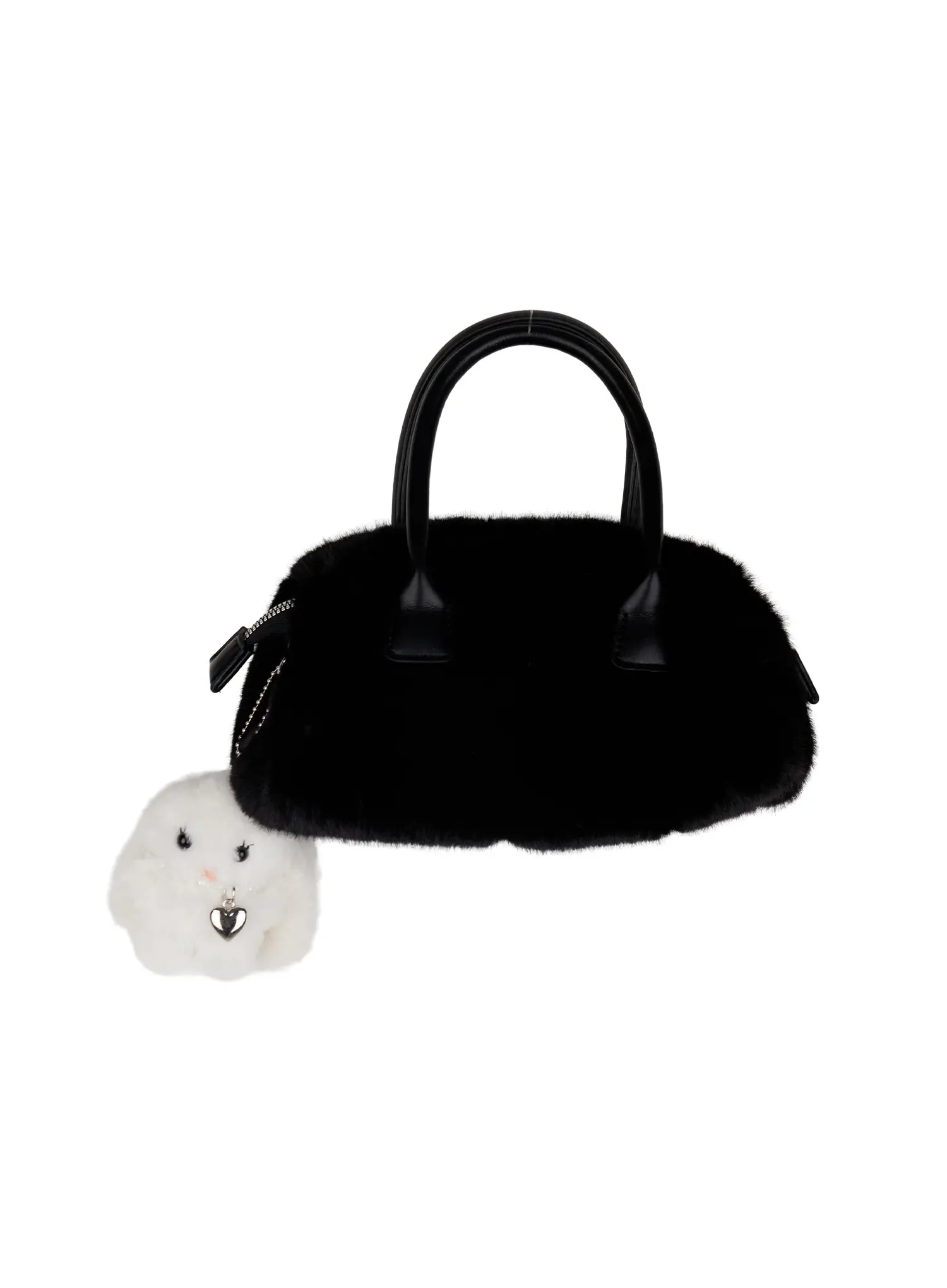 Faux Fur Keyring Bag Set CJ520 - Image 13