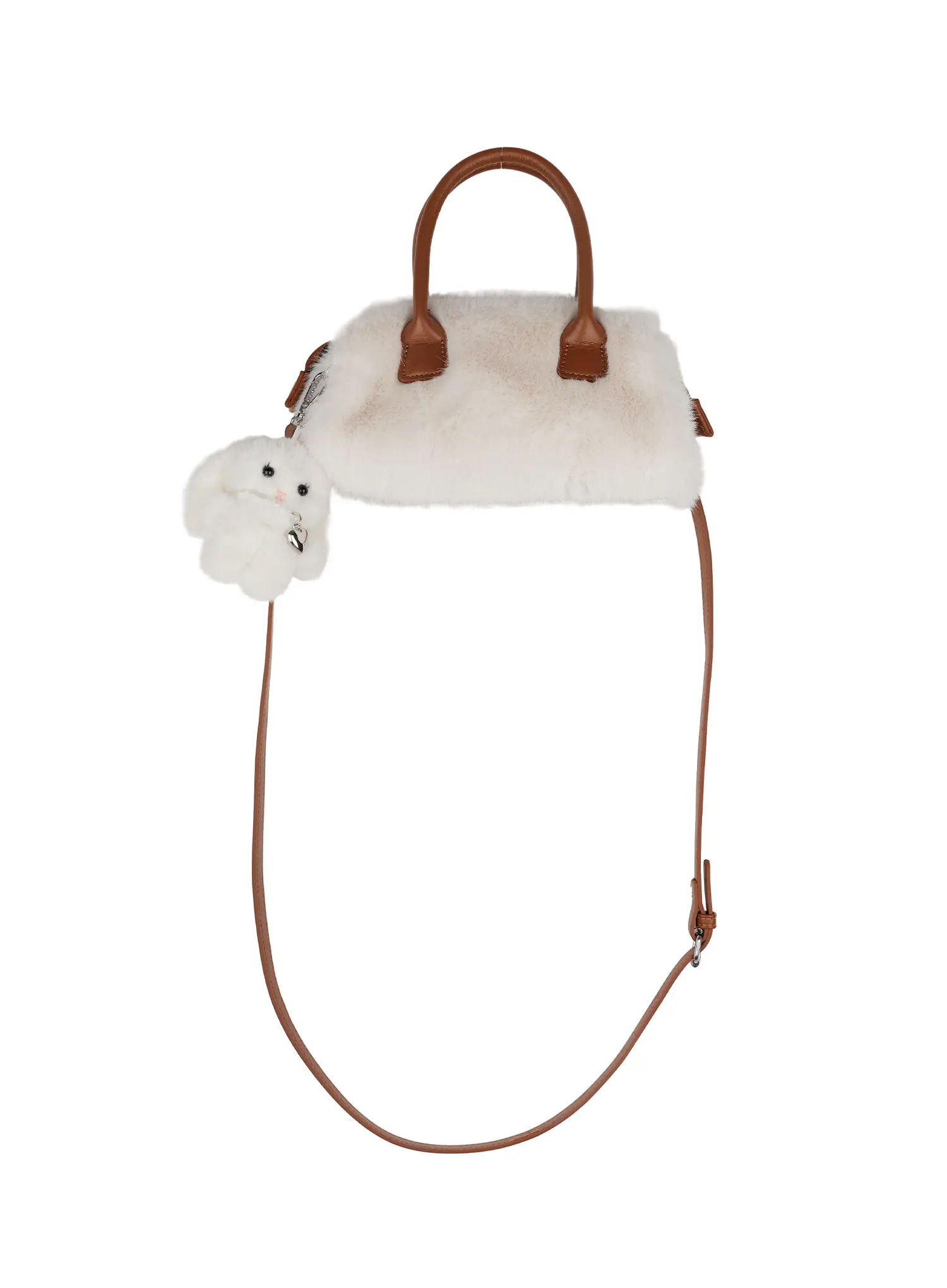Faux Fur Keyring Bag Set CJ520 - Image 8