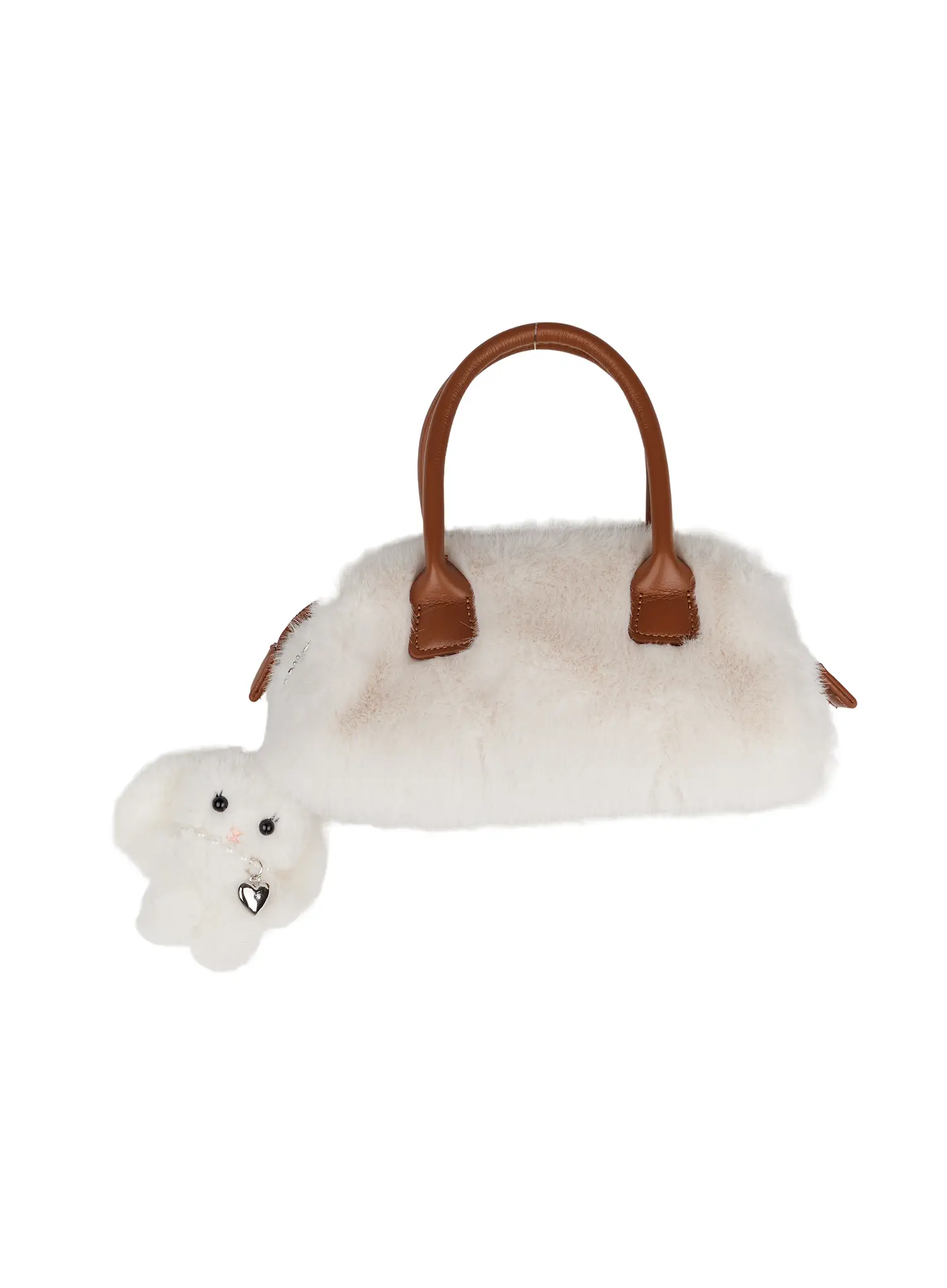 Faux Fur Keyring Bag Set CJ520 - Image 9