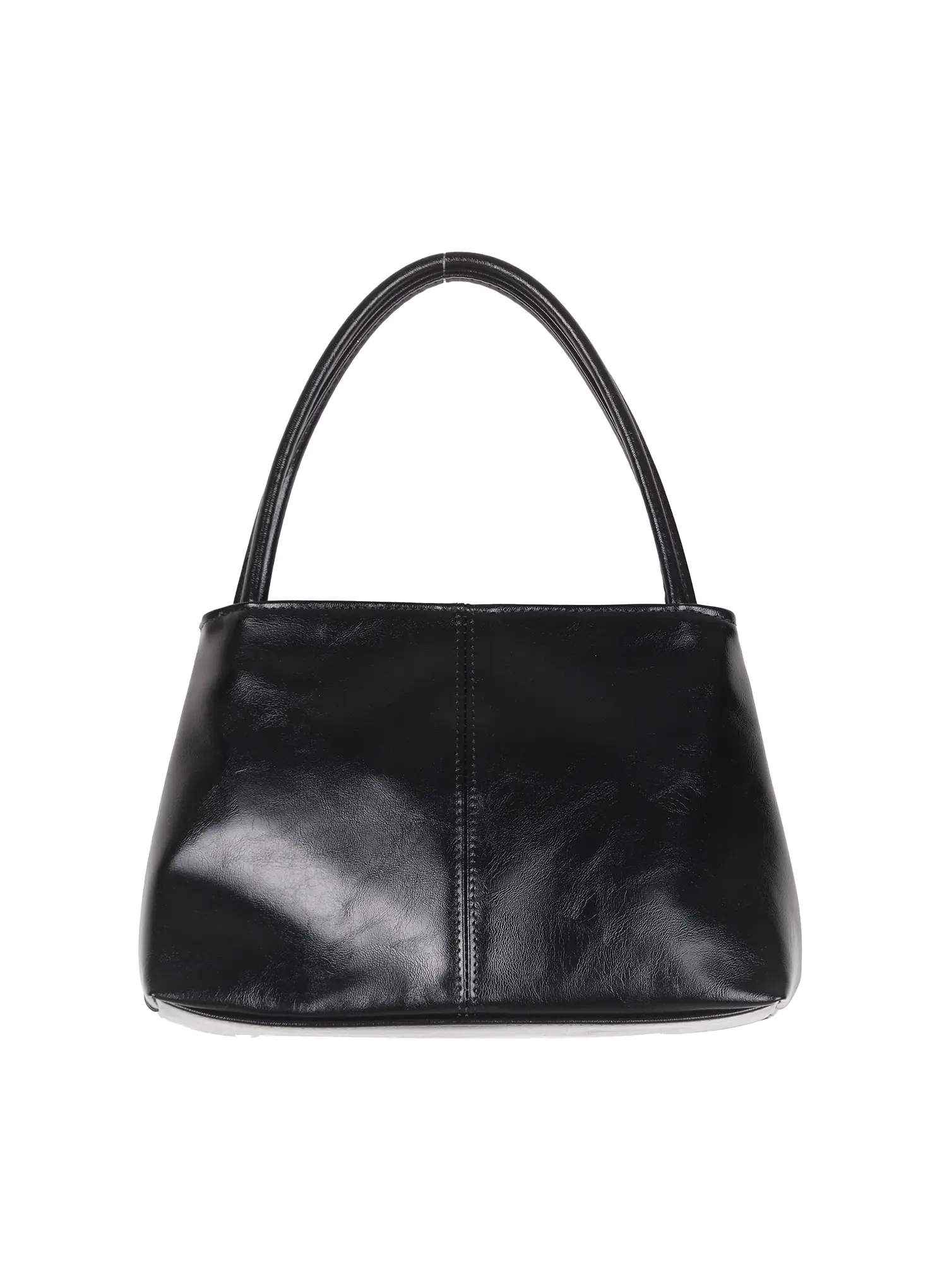 Faux Leather Square Shoulder Bag IU509 - Image 10