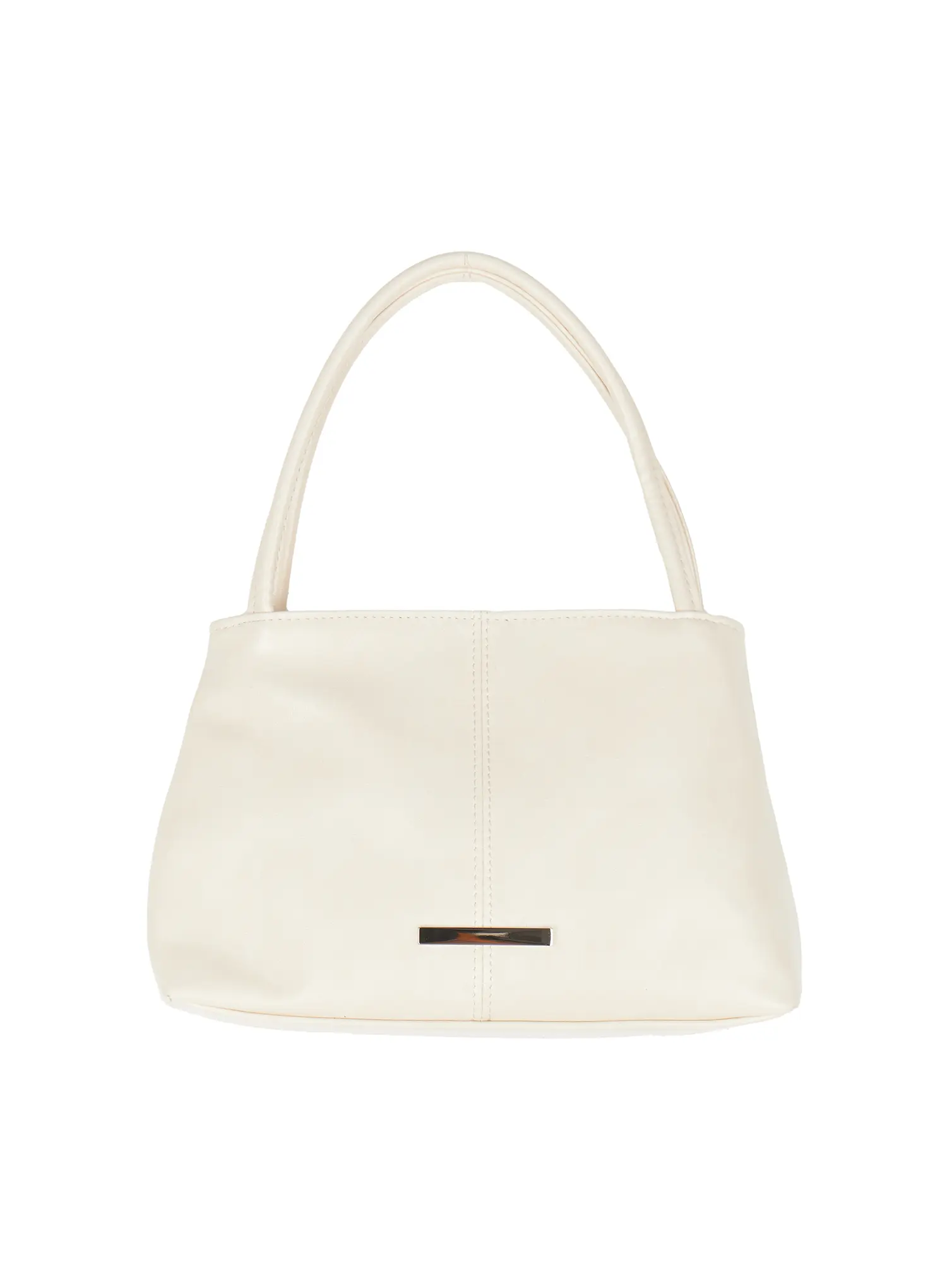Faux Leather Square Shoulder Bag IU509 - Image 11