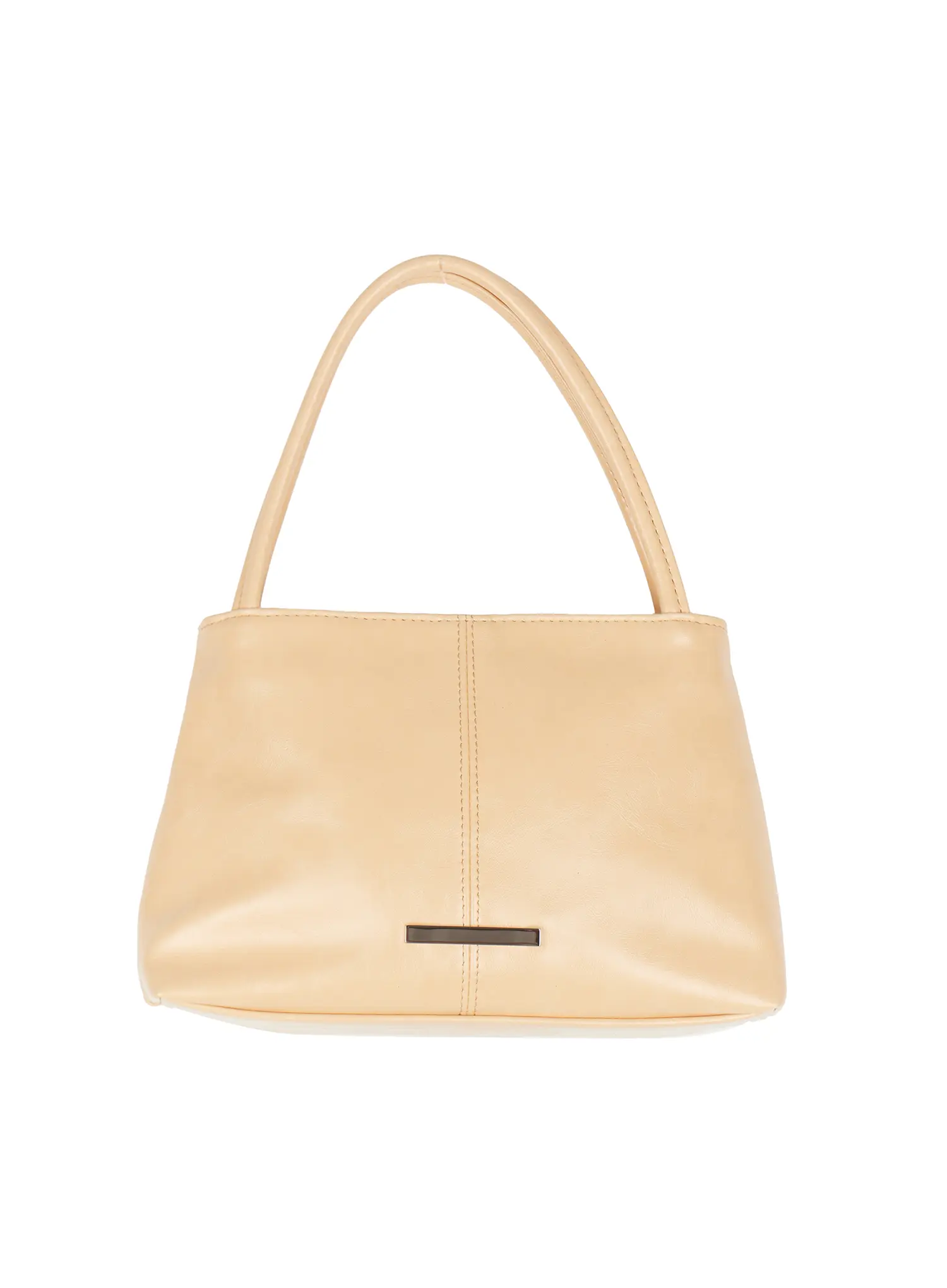 Faux Leather Square Shoulder Bag IU509 - Image 12