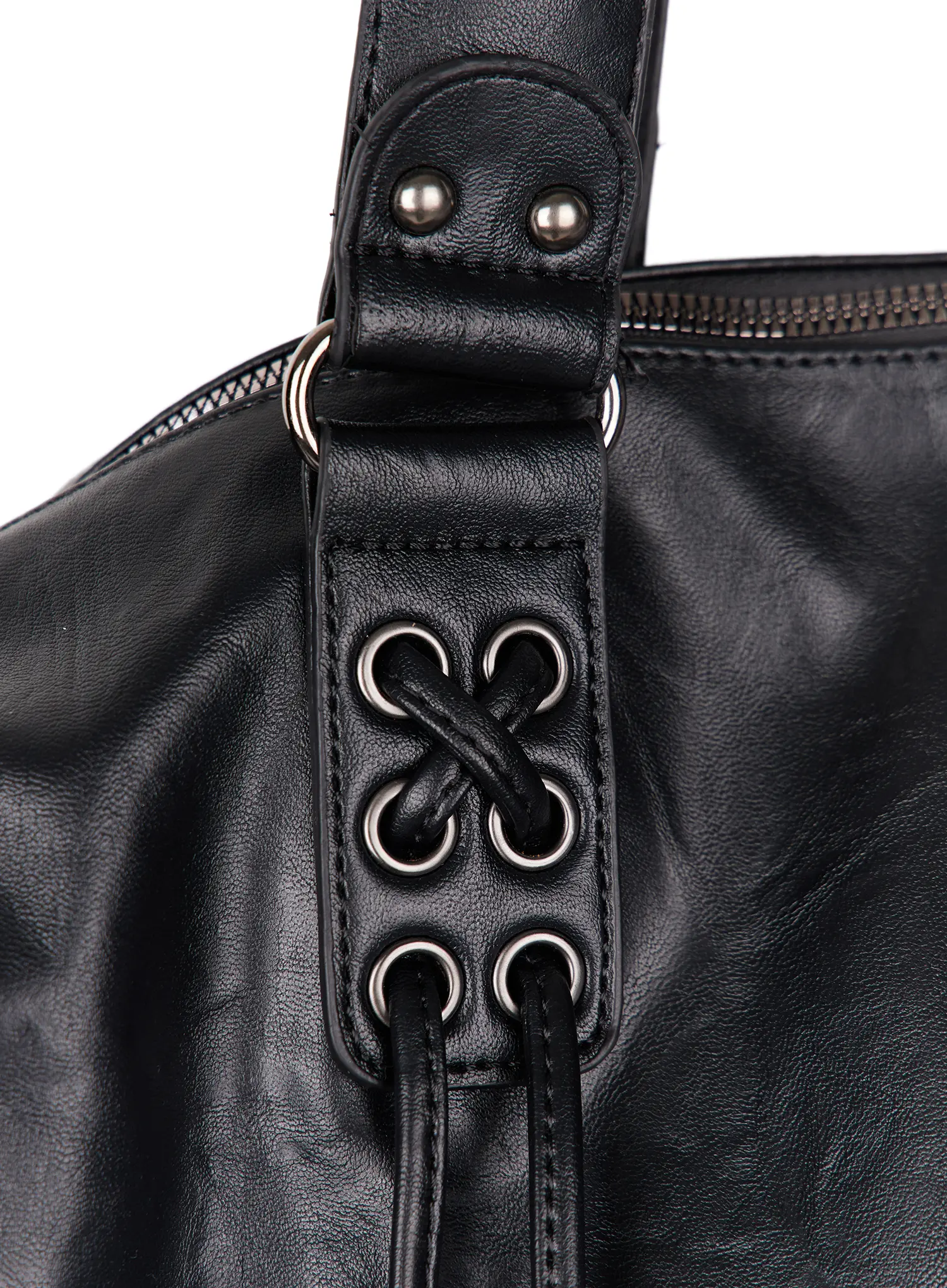Faux Leather Versatile Shoulder Bag CY519 - Image 6