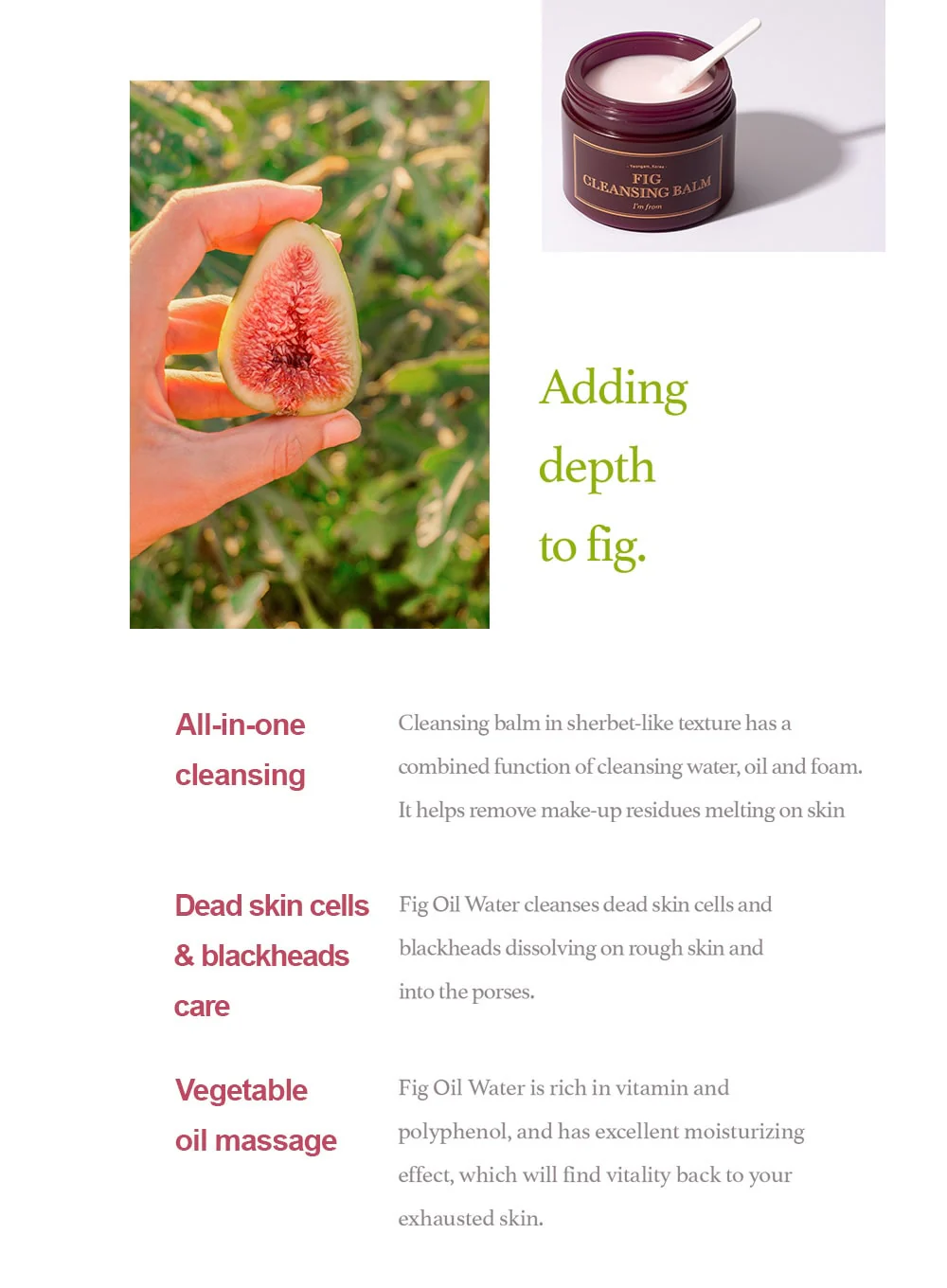 Fig Cleansing Balm (100ml) - Image 4