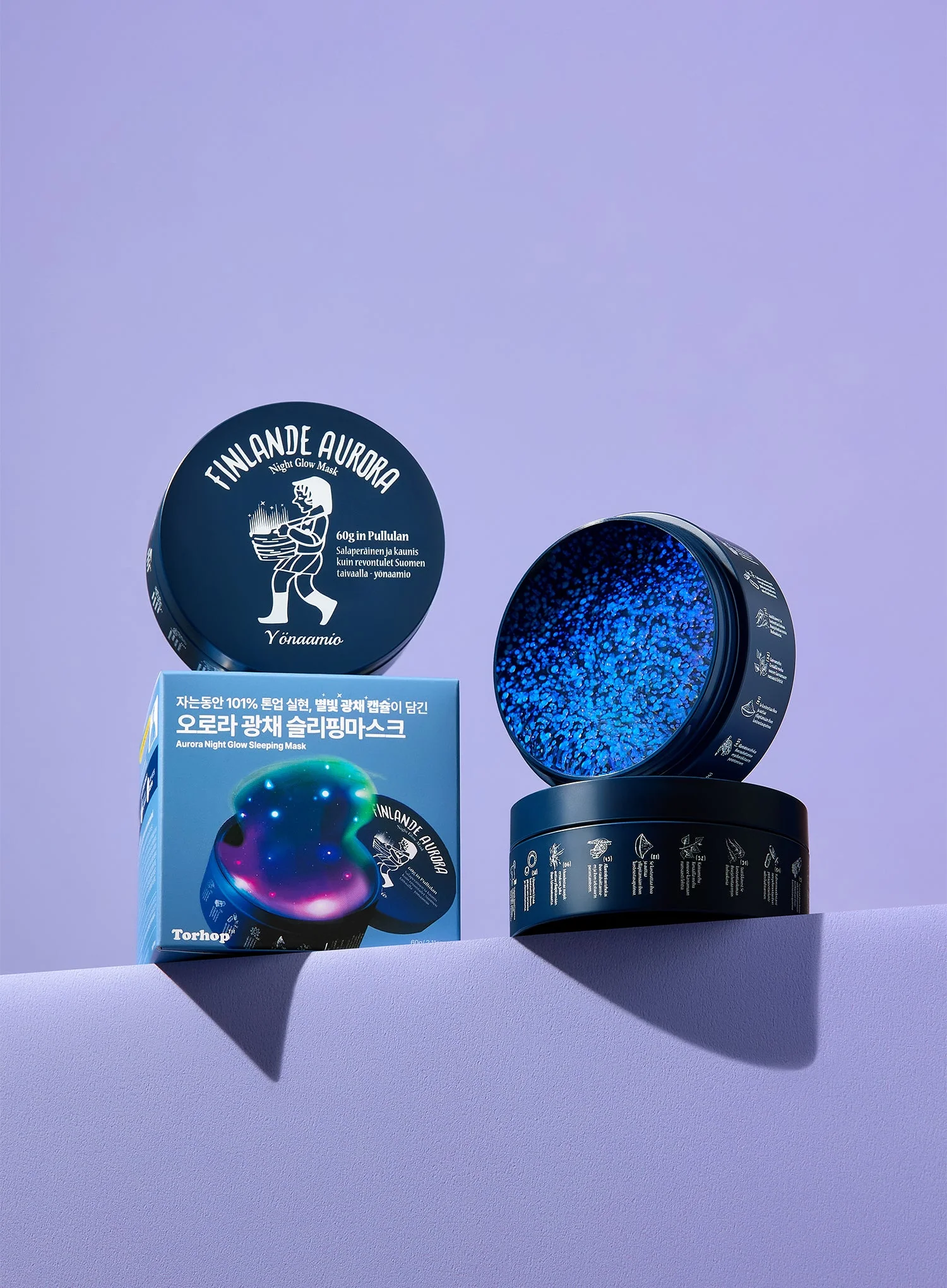 Finlande Aurora Night Glow Mask (60g) - Image 3