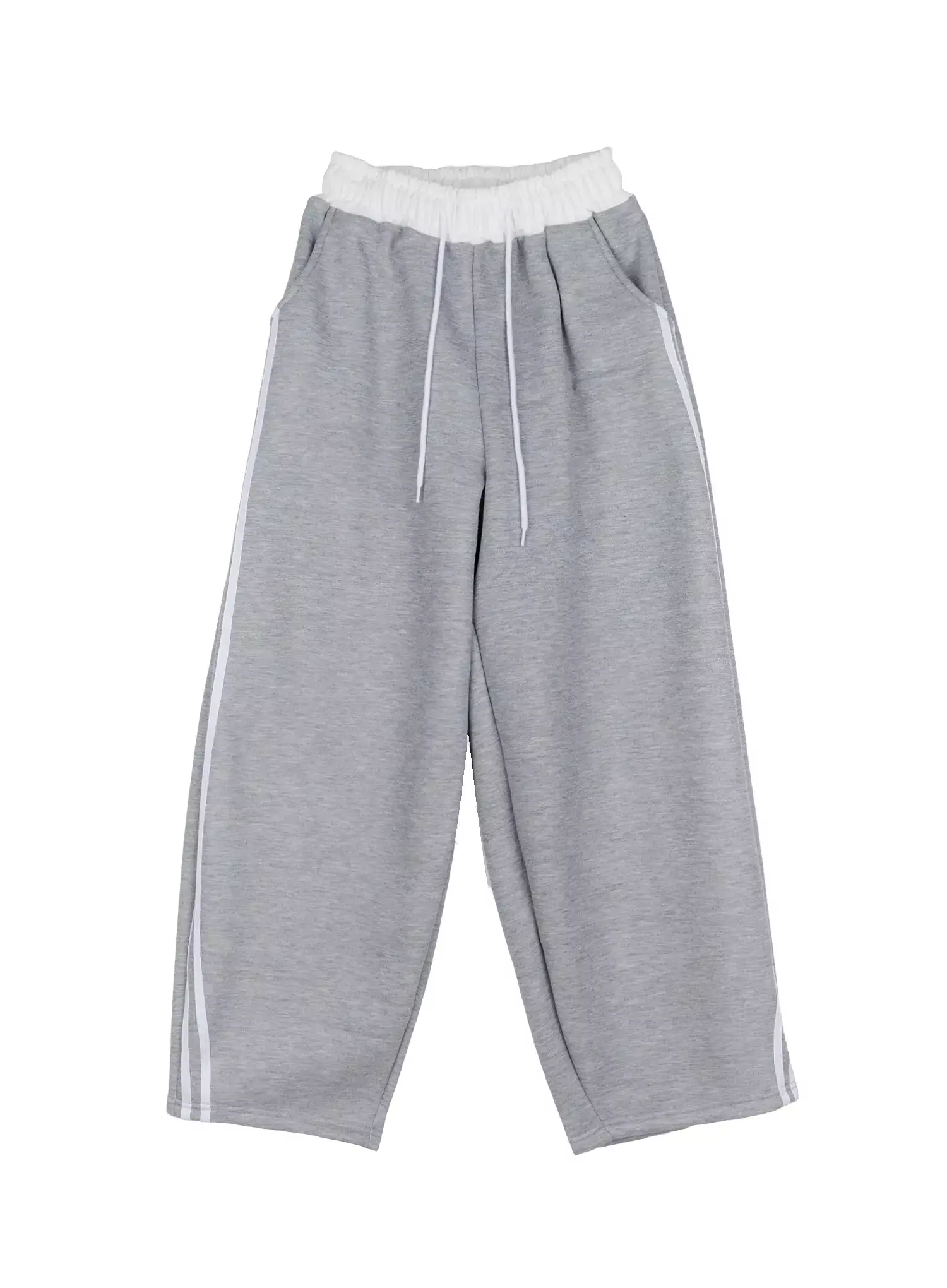 Fleece Baggy Drawstring Sweatpants IN528 - Image 20