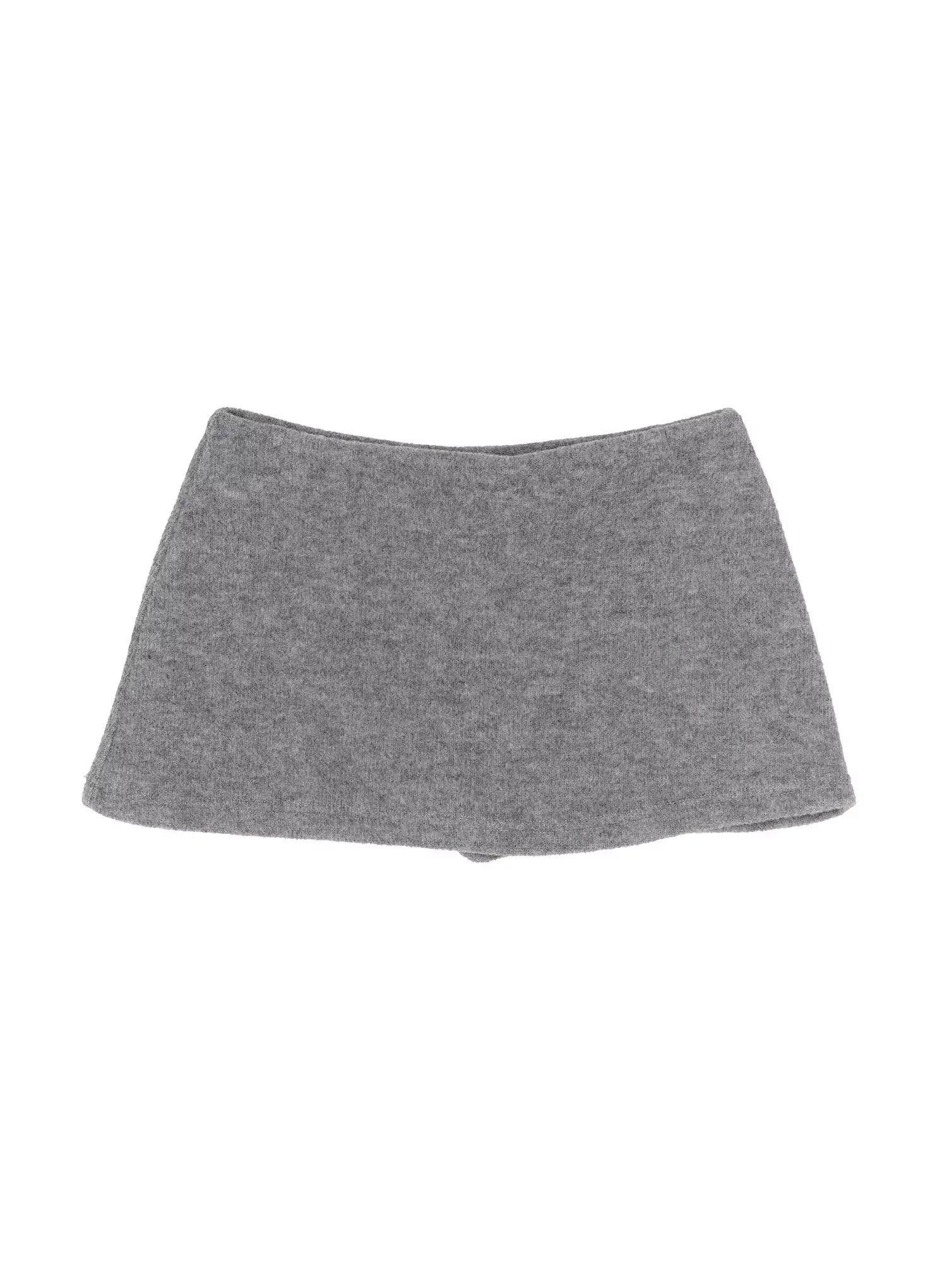 Fleece Low Rise Mini Skirt IJ516 - Image 15