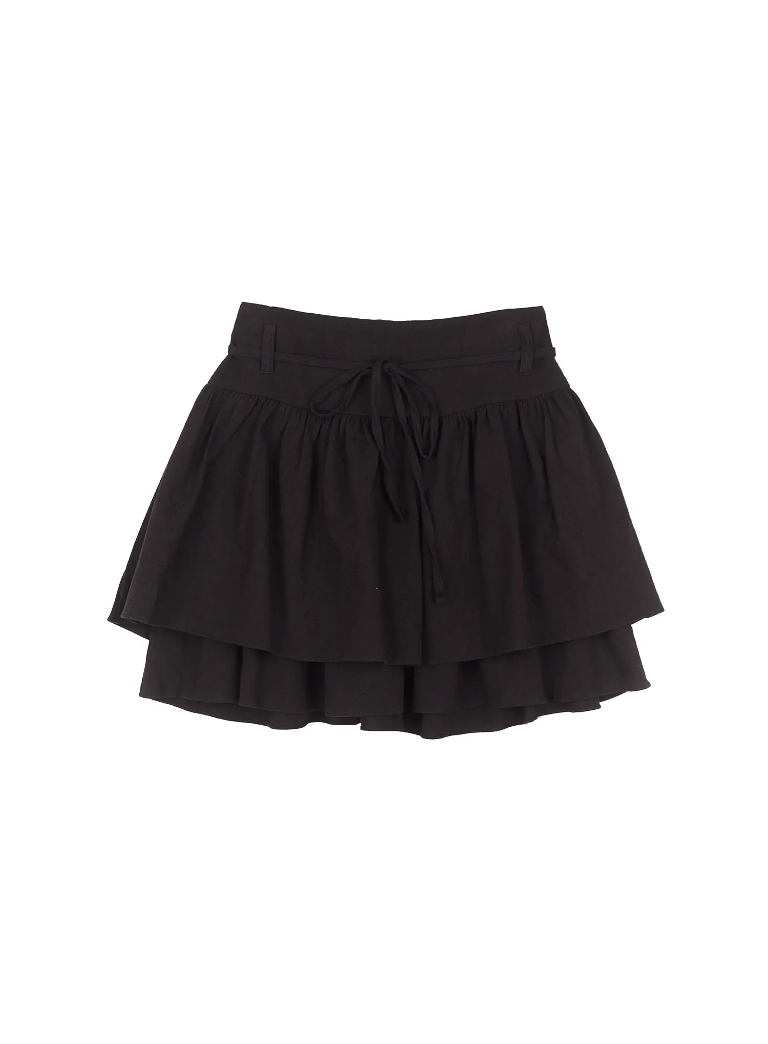 Flirty Ribbon Flared Mini Skirt CU523 - Image 12