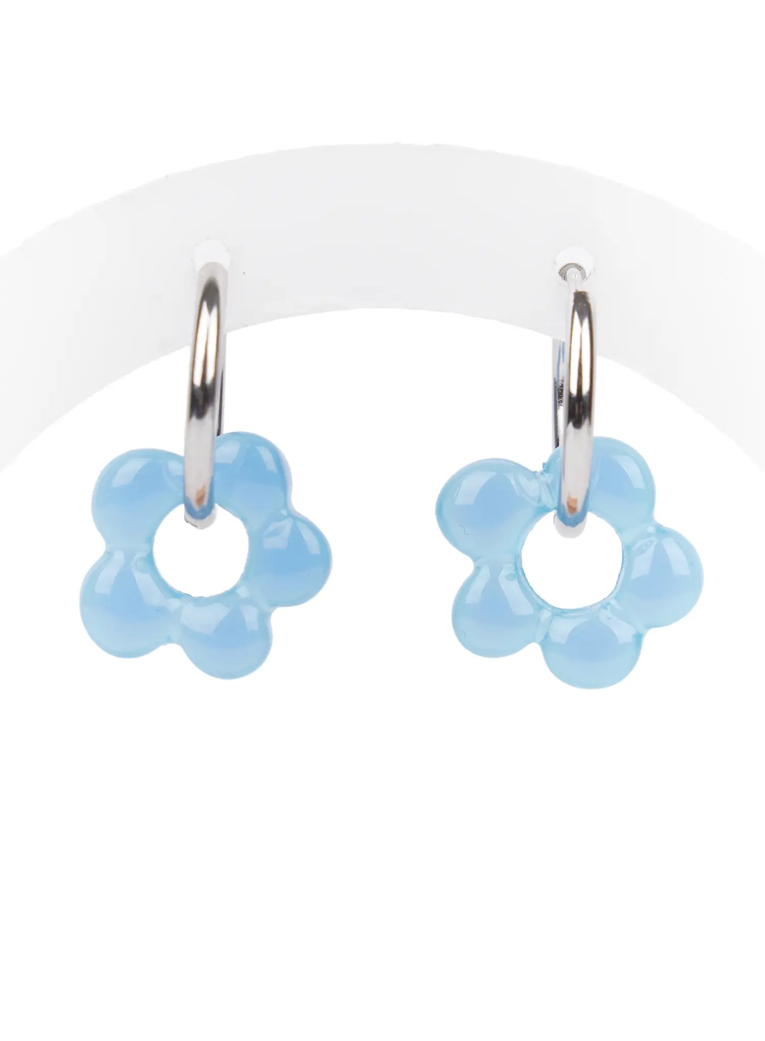 Floral Charm Earrings CA508 - Image 4