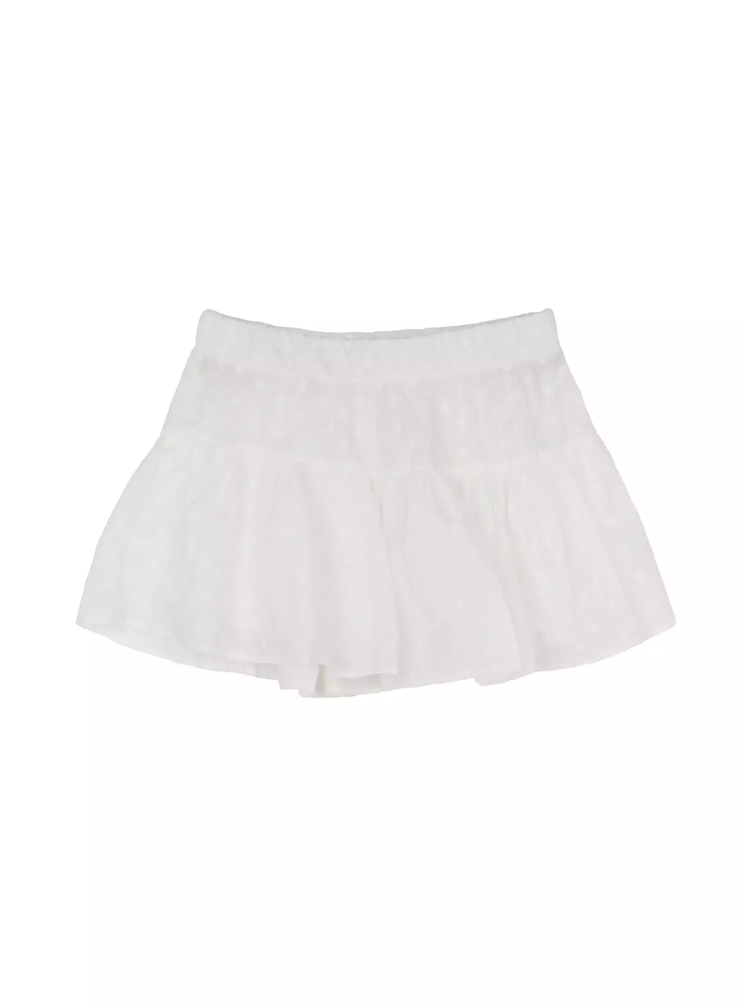 Floral Embroidered Skort IJ521 - Image 14