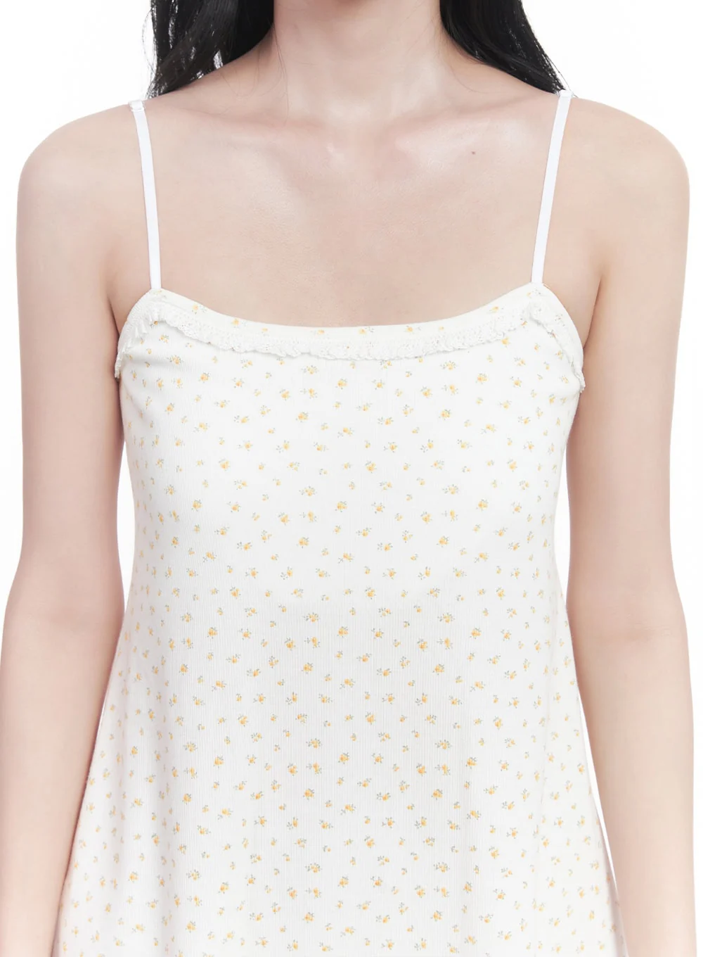 Floral Lace Padded Cami Mini Dress CY523 - Image 9