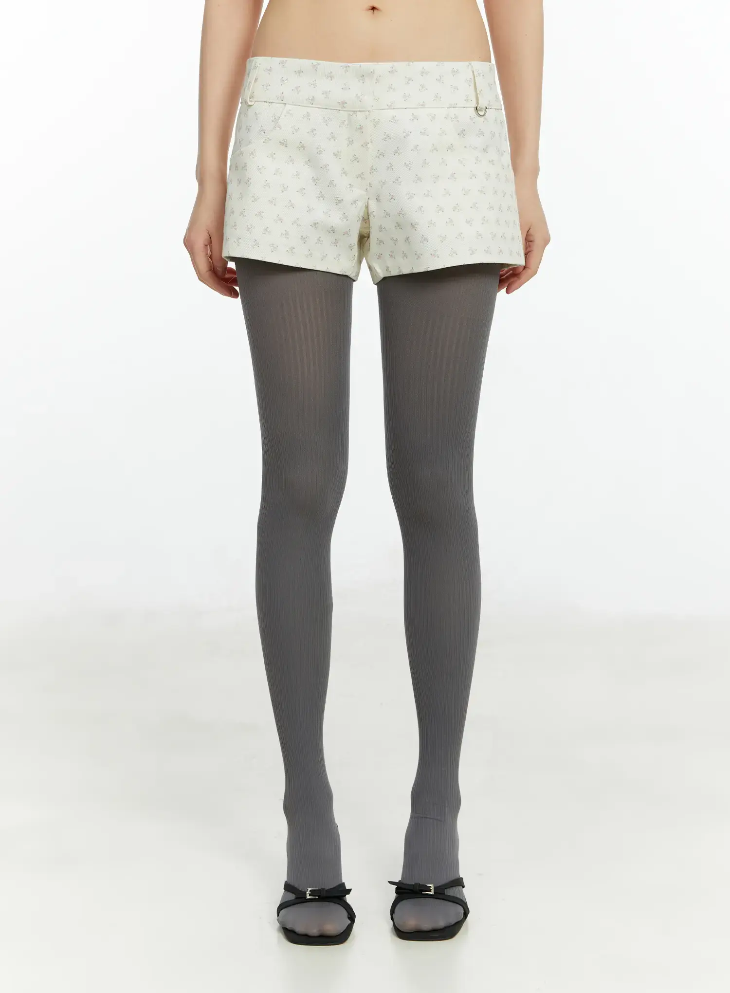 Floral Low Rise Shorts CF509 - Image 2